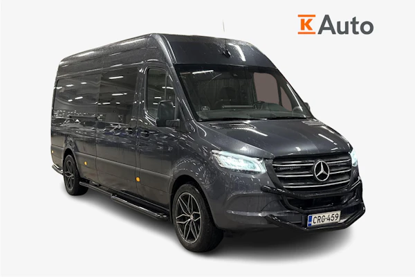 Mercedes-Benz Sprinter 319CDI 9G-TRONIC RWD pitkä A3 A 2+4 Kuorma-auto Tähänkin autoon saatavilla lisäturva!