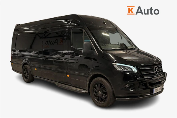 Mercedes-Benz Sprinter 319CDI RWD  extrapitkä A4 A |  2+4 B-kortti | W-Kustomz | Mahdollisuus muuttaa kevytkuorma-autoksi!