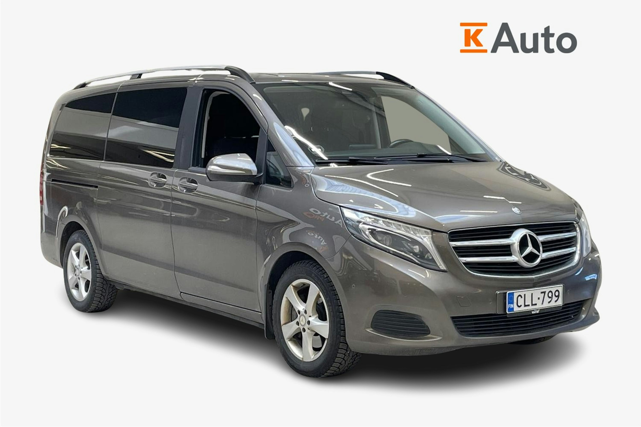harmaa Mercedes-Benz V 2015 kuva 1.