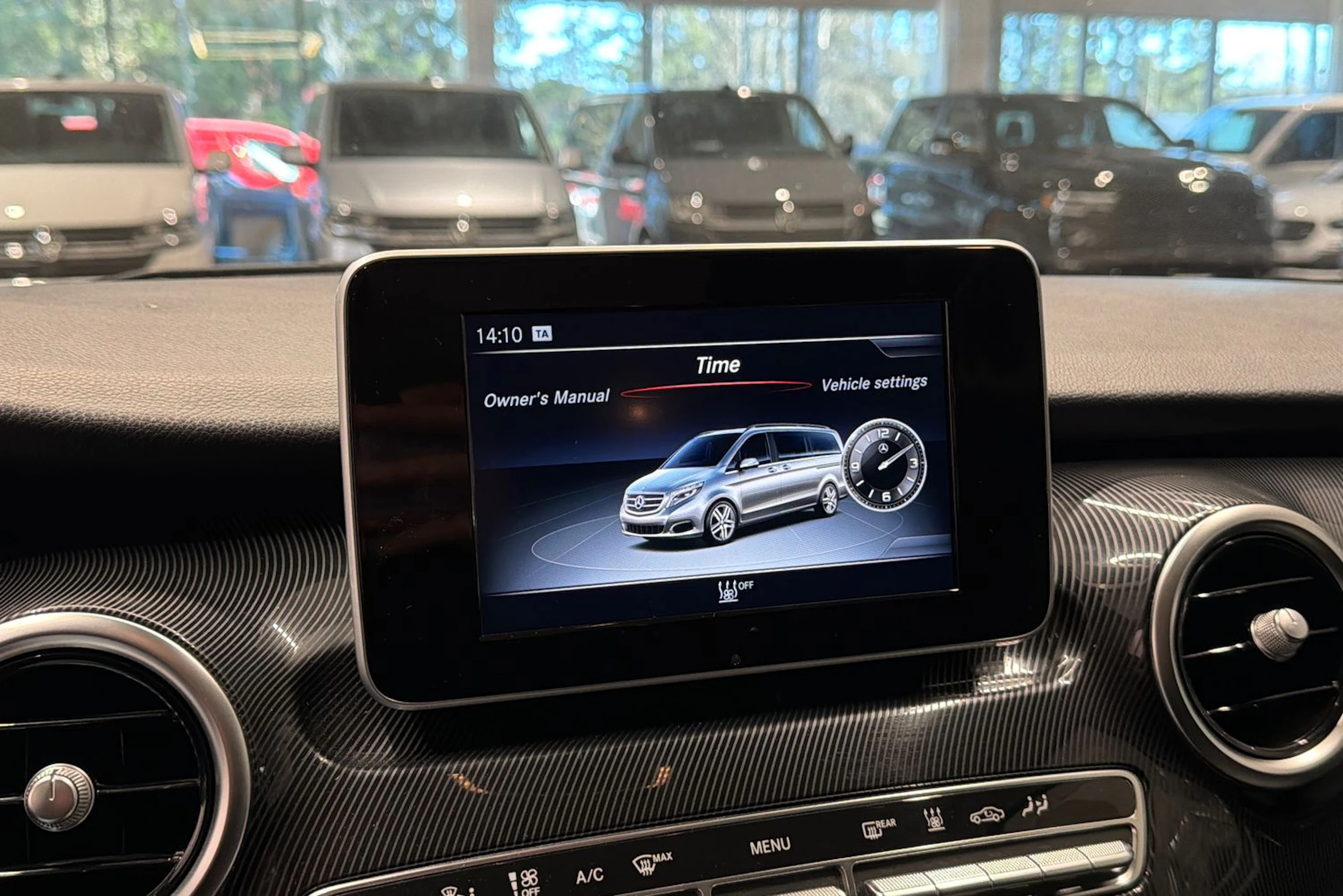 valkoinen Mercedes-Benz V 2015 kuva 19.