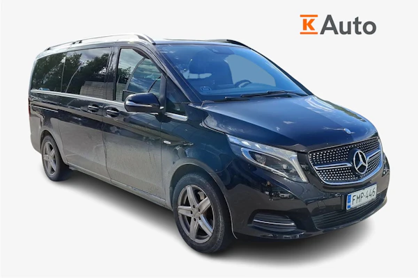Mercedes-Benz V 250 d 4Matic keskipitkä A2 A | 8-paikkainen | Neliveto | Koukku | Sähköliukuovet | Nahkasisusta |