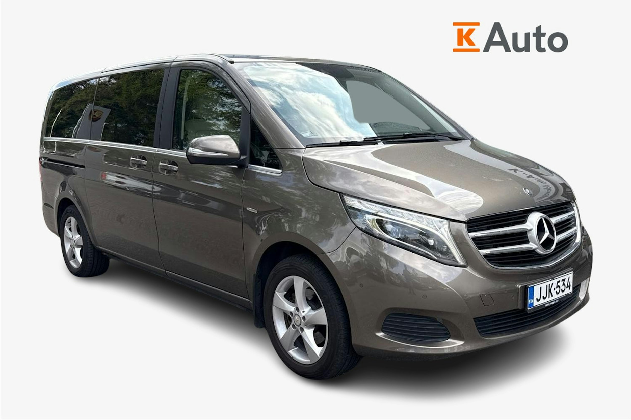 met. harmaa Mercedes-Benz V 2016 kuva 1.