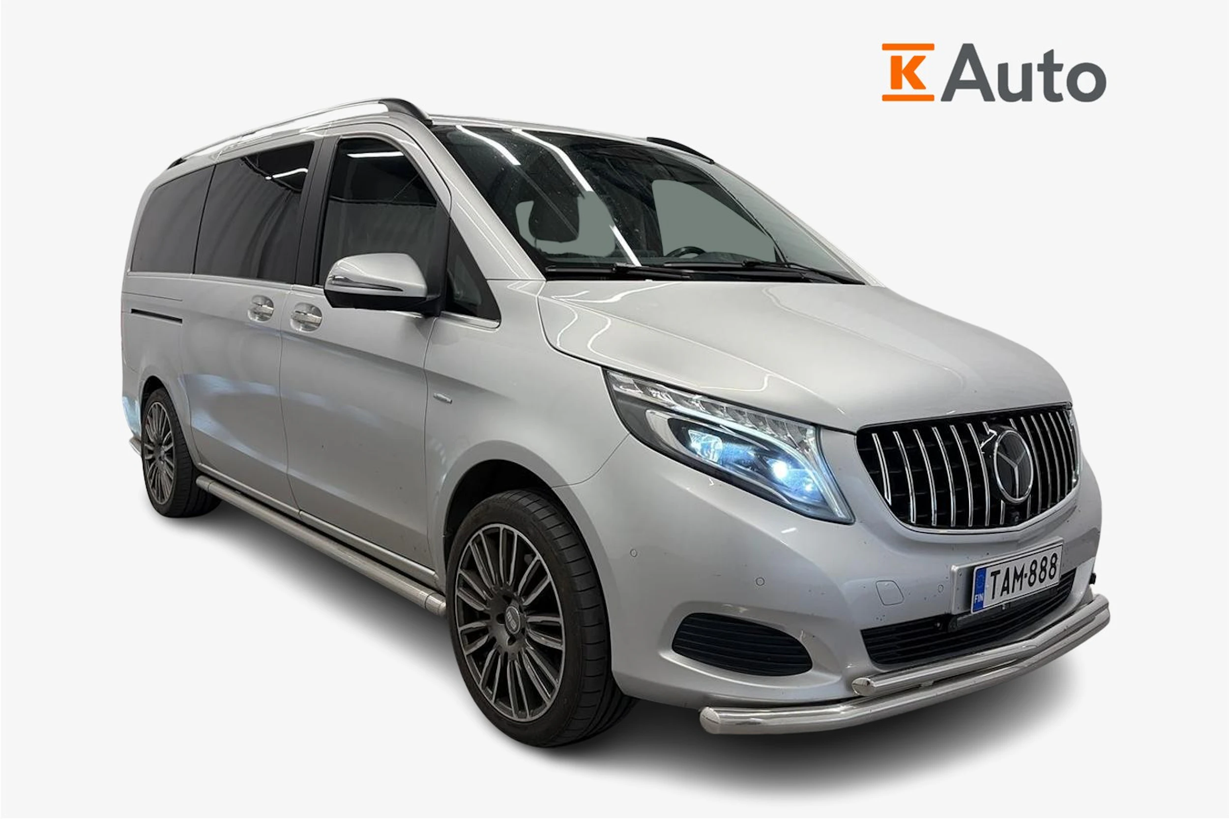 harmaa Mercedes-Benz V 2016 kuva 1.