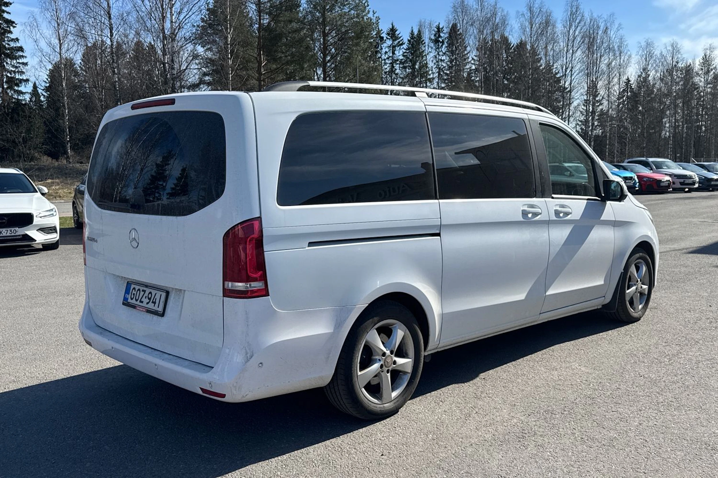 valkoinen Mercedes-Benz V 2017 kuva 4.
