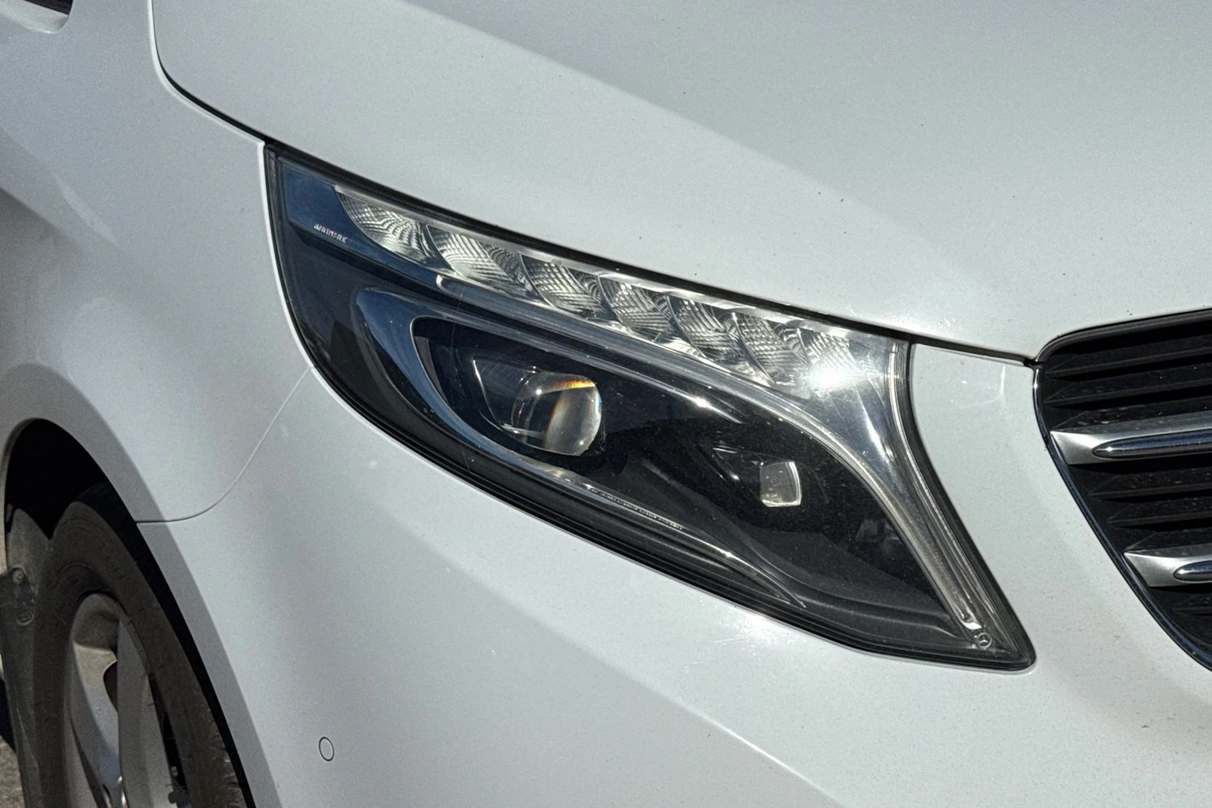 valkoinen Mercedes-Benz V 2017 kuva 24.