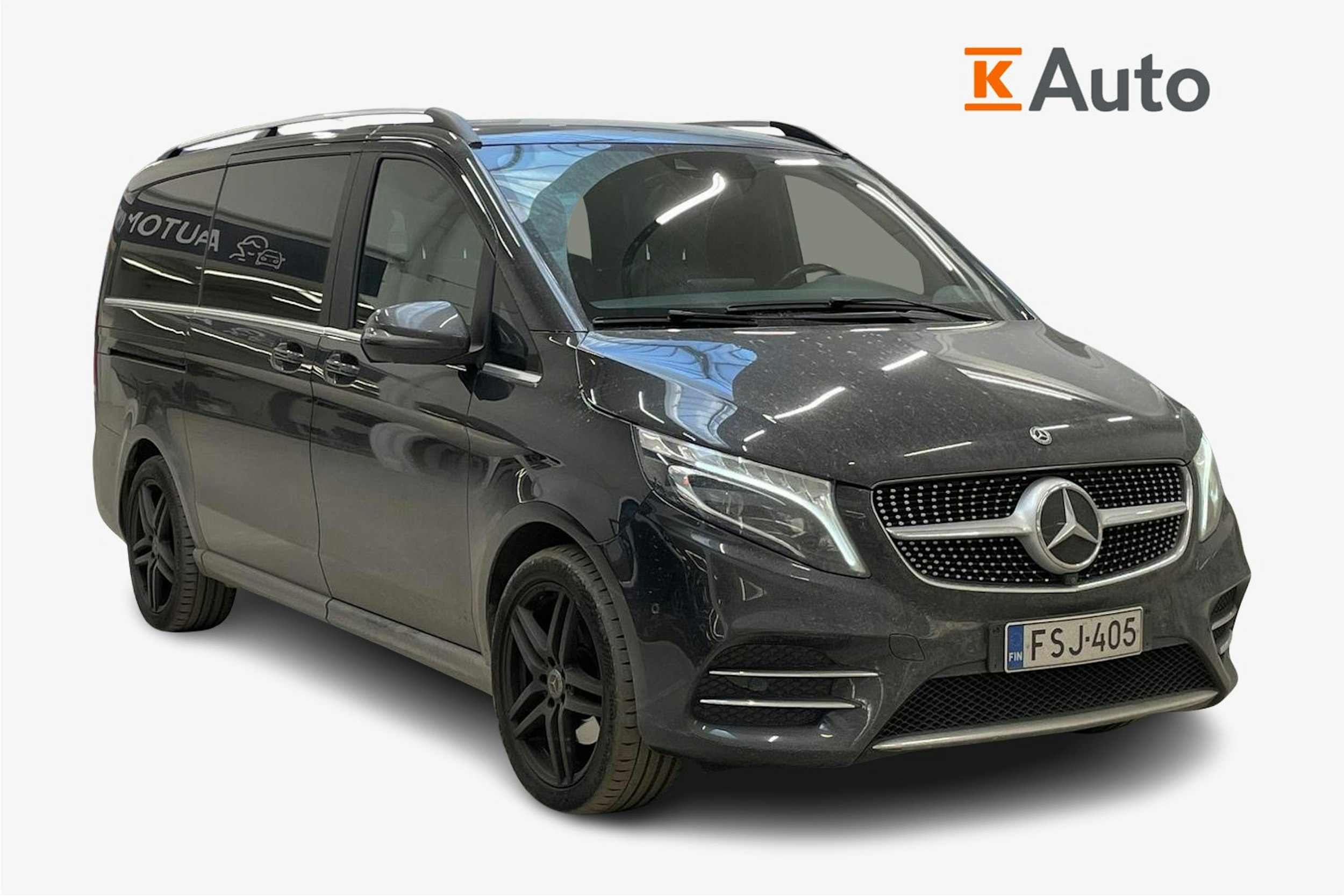 harmaa Mercedes-Benz V 2019 kuva 1.