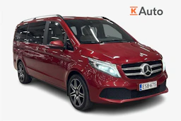 punainen Mercedes-Benz V 2020 kuva 1.