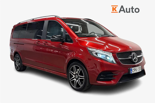 Mercedes-Benz V 300 d 4Matic pitkä A3 A AMG-Styling Avantgarde 6-HLÖ Tähänkin autoon saatavilla lisäturva!