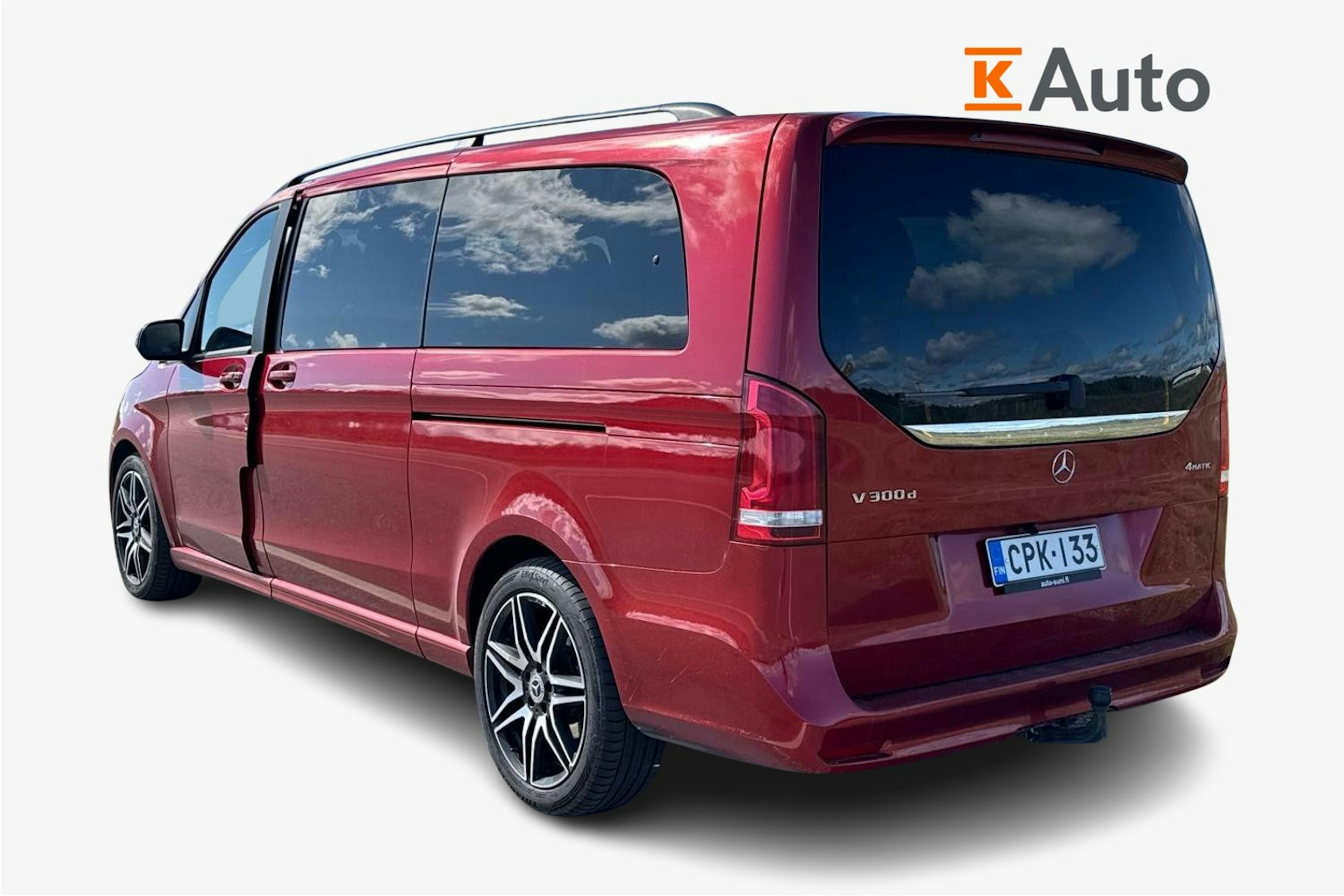 met. punainen Mercedes-Benz V 2021 kuva 2.