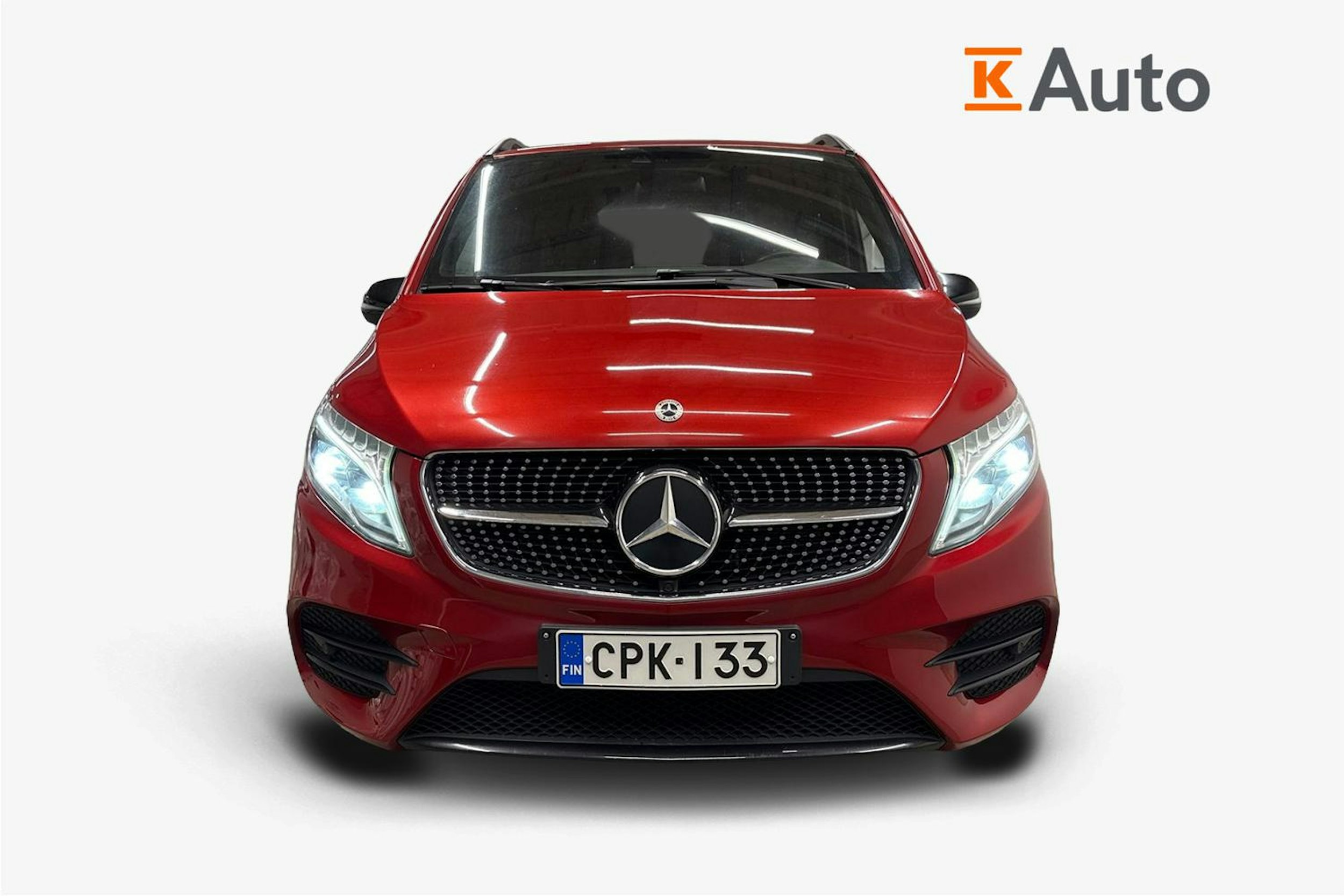 met. punainen Mercedes-Benz V 2021 kuva 5.