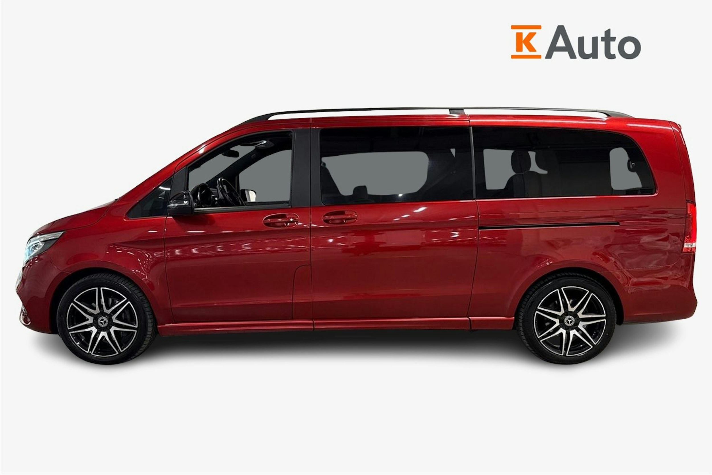 met. punainen Mercedes-Benz V 2021 kuva 7.