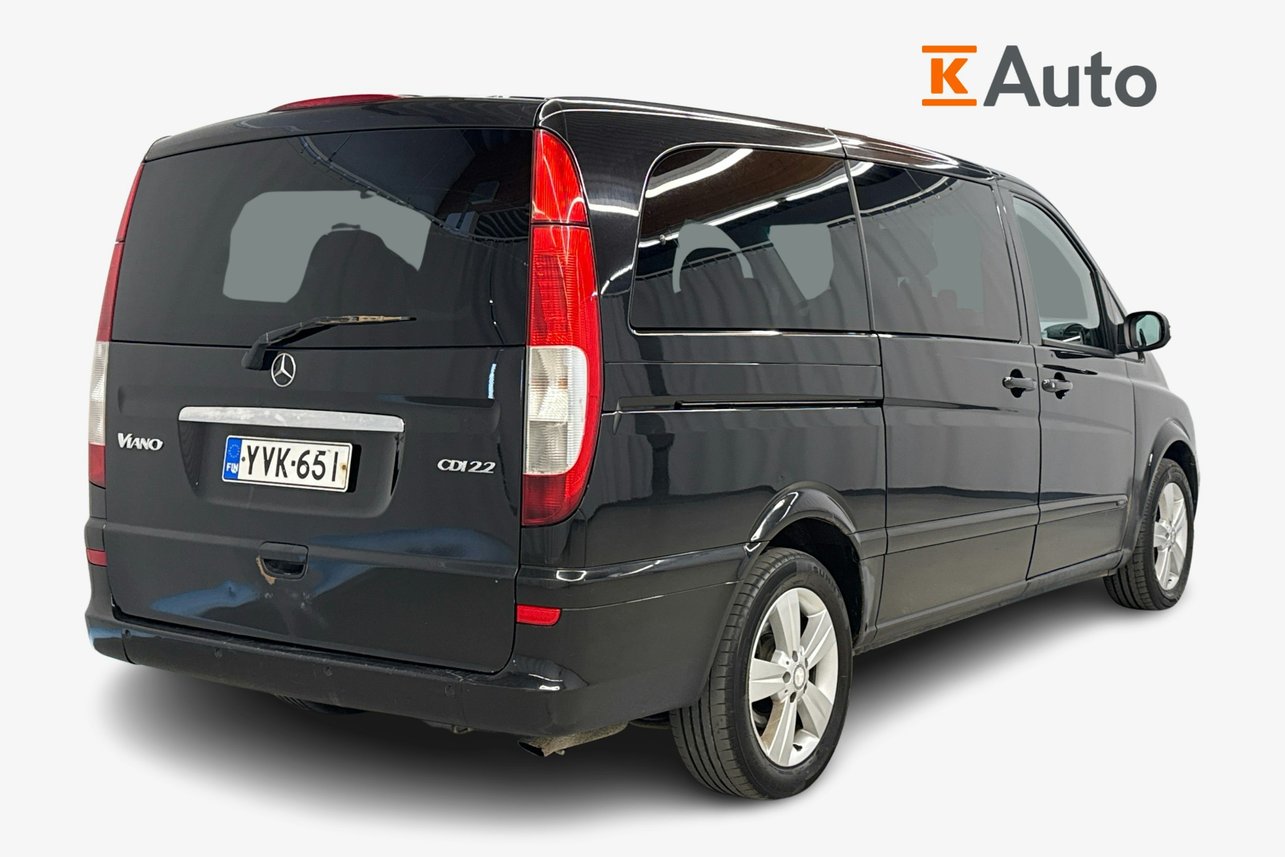 musta Mercedes-Benz Viano 2008 kuva 2.