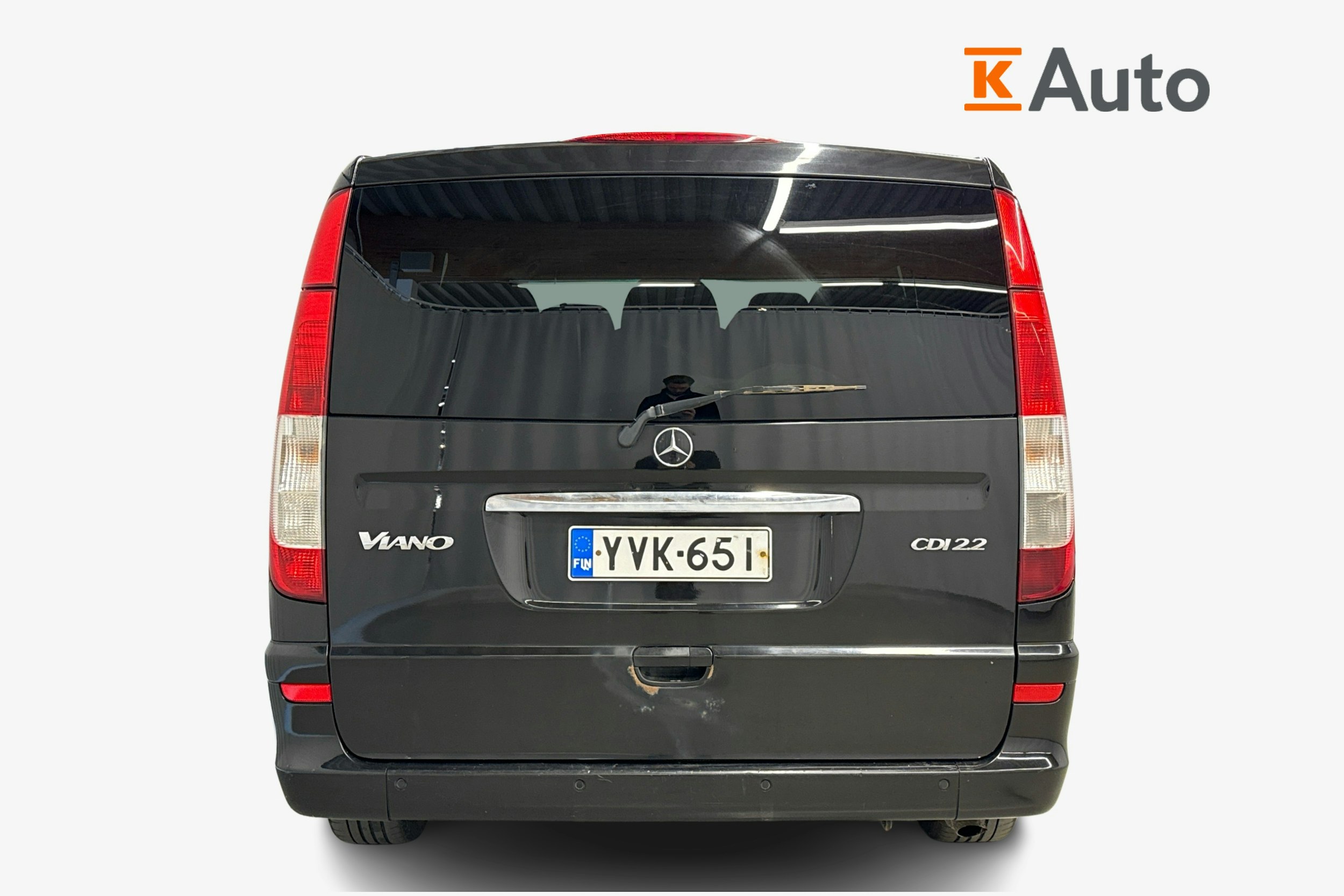 musta Mercedes-Benz Viano 2008 kuva 3.