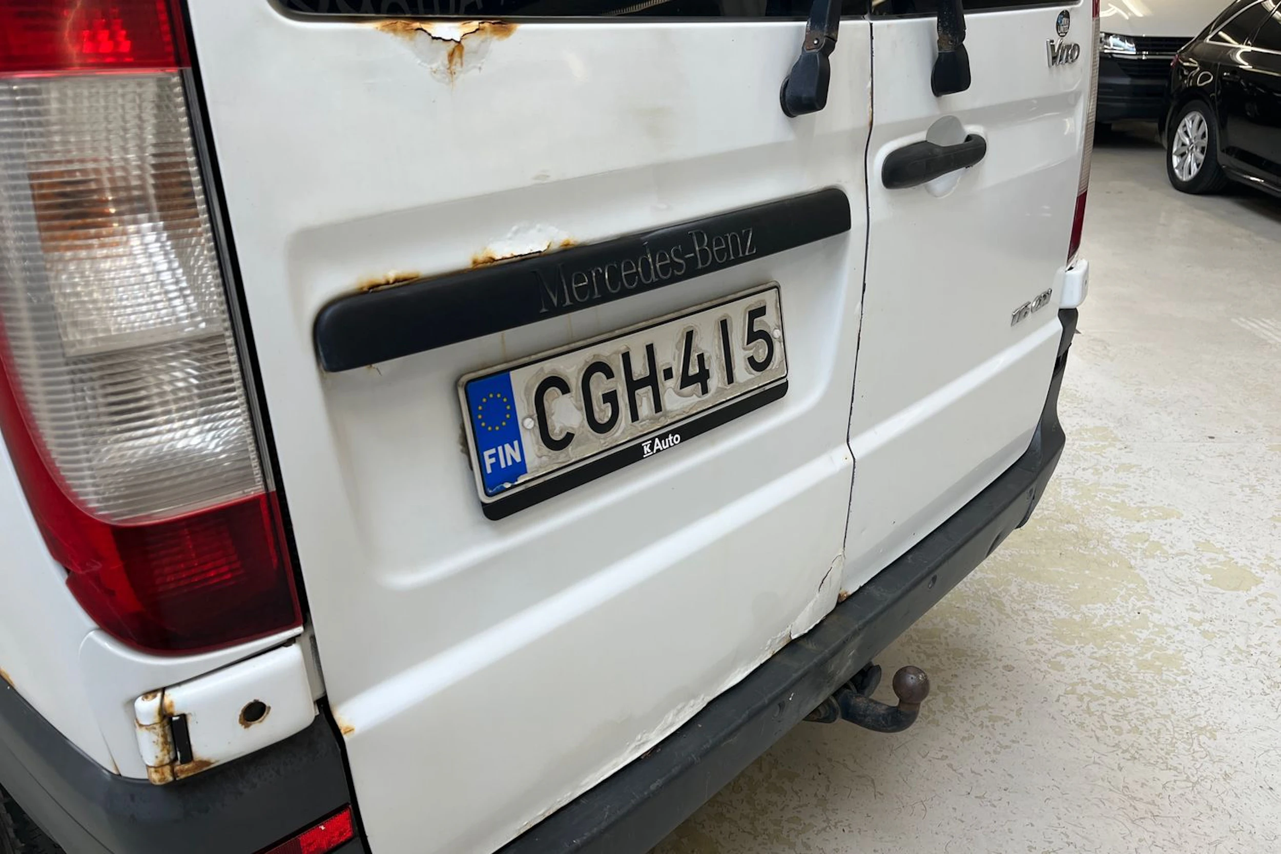 valkoinen Mercedes-Benz Vito 2004 kuva 15.