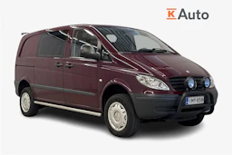 punainen Mercedes-Benz Vito 2006 kuva 1.