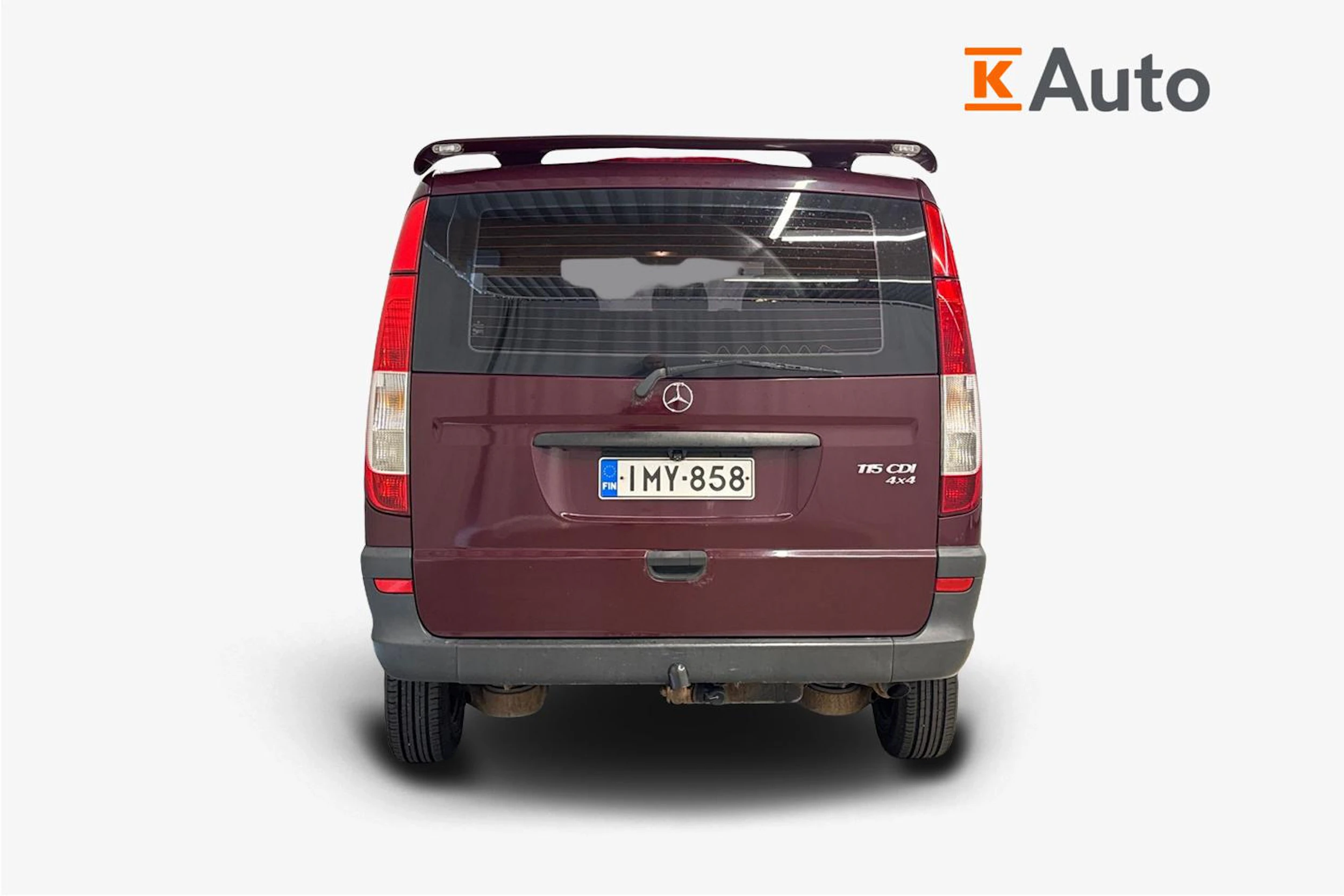 punainen Mercedes-Benz Vito 2006 kuva 4.