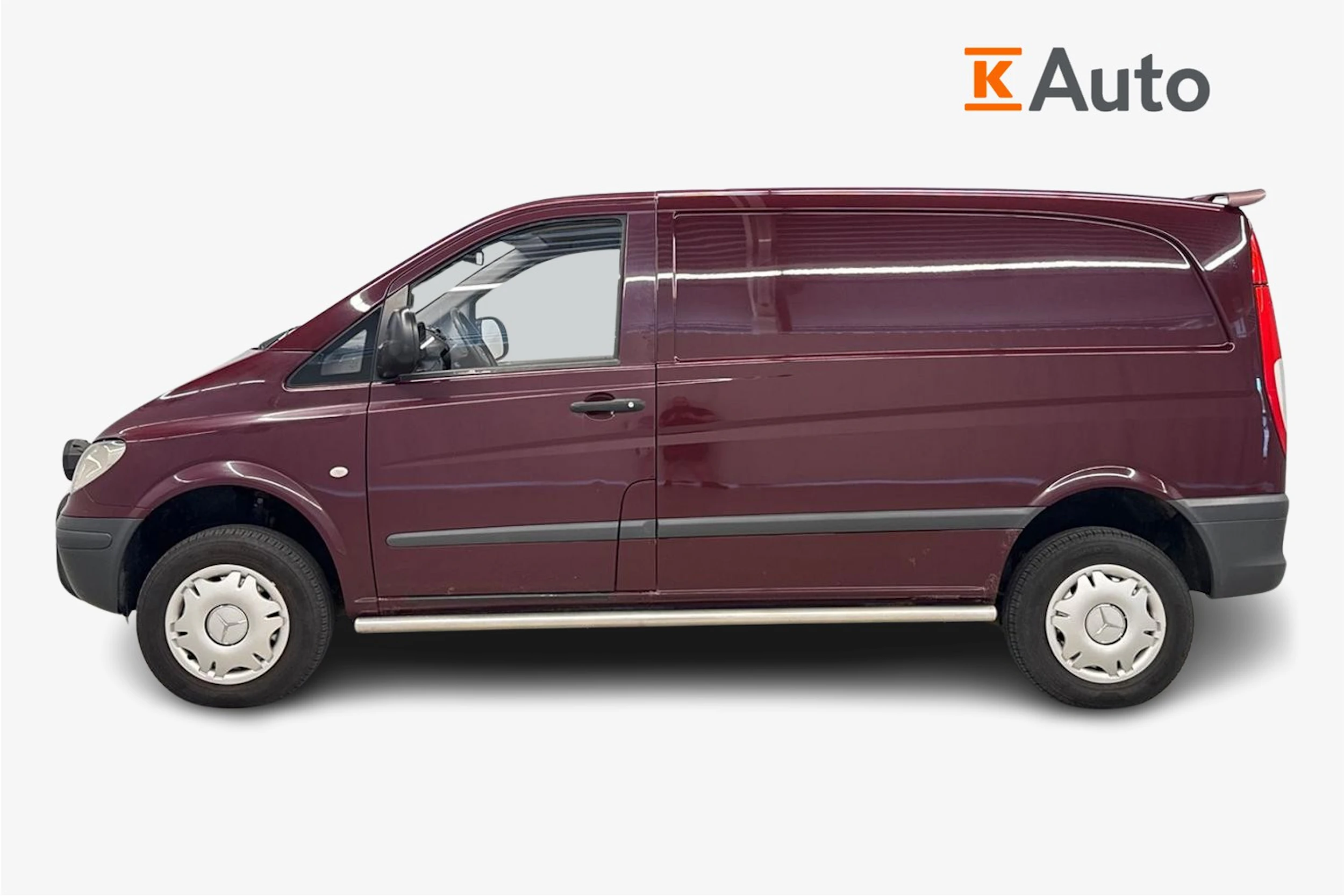 punainen Mercedes-Benz Vito 2006 kuva 7.