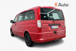 punainen Mercedes-Benz Vito 2007 kuva 2.