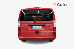 punainen Mercedes-Benz Vito 2007 kuva 3.