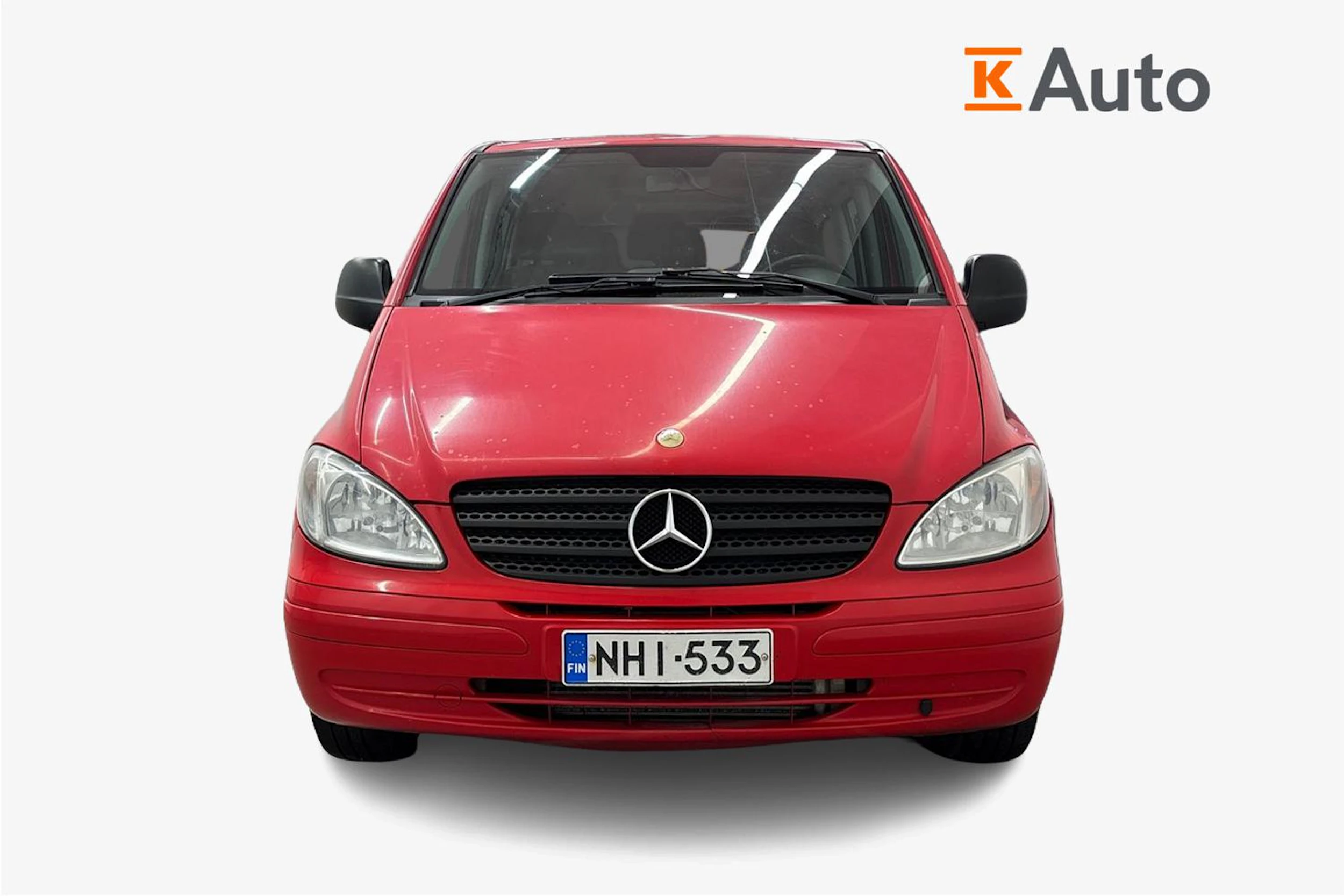 punainen Mercedes-Benz Vito 2007 kuva 4.