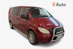 punainen Mercedes-Benz Vito 2008 kuva 1.