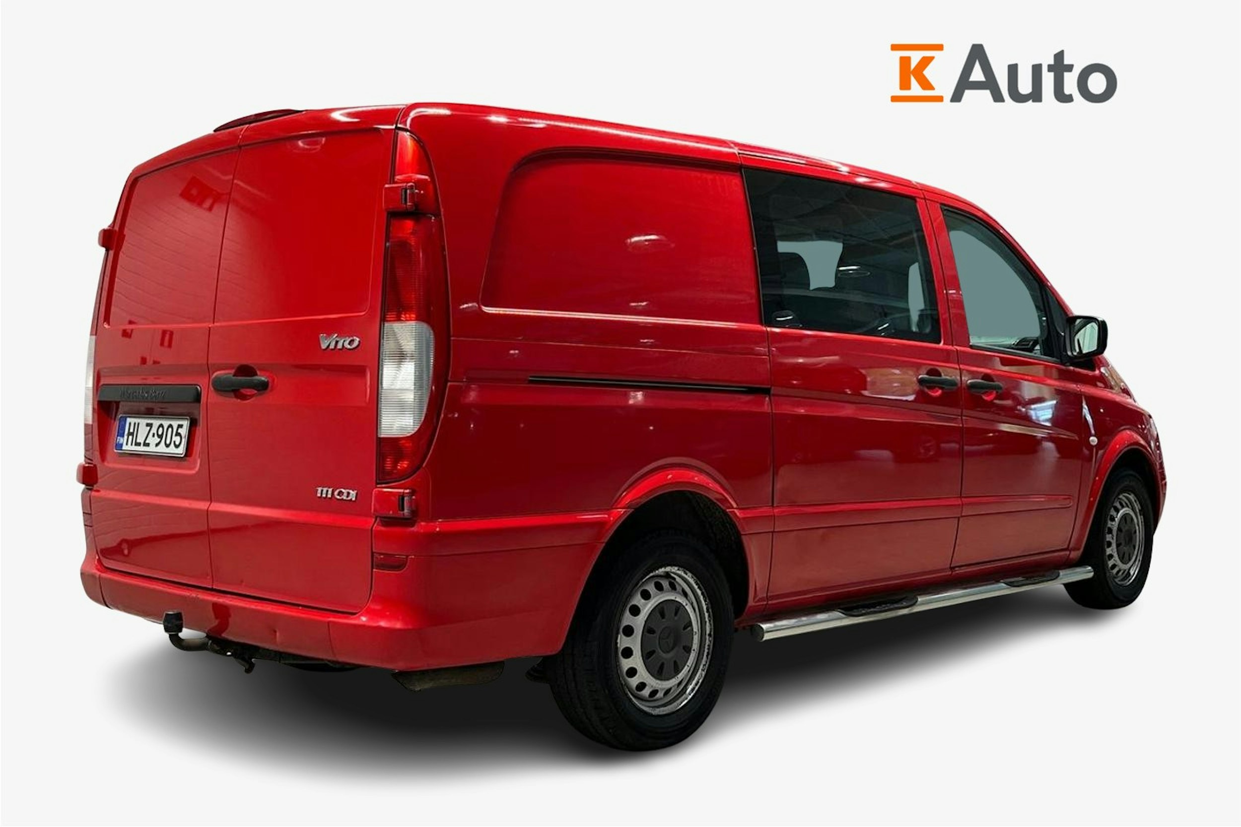 Punainen Mercedes-Benz VITO 2010 kuva 2.