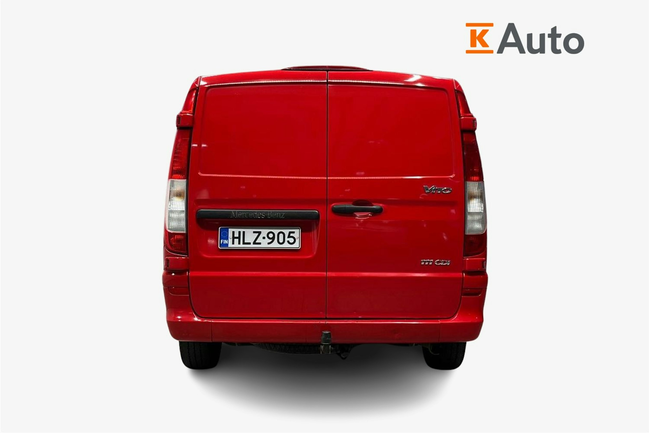Punainen Mercedes-Benz VITO 2010 kuva 3.