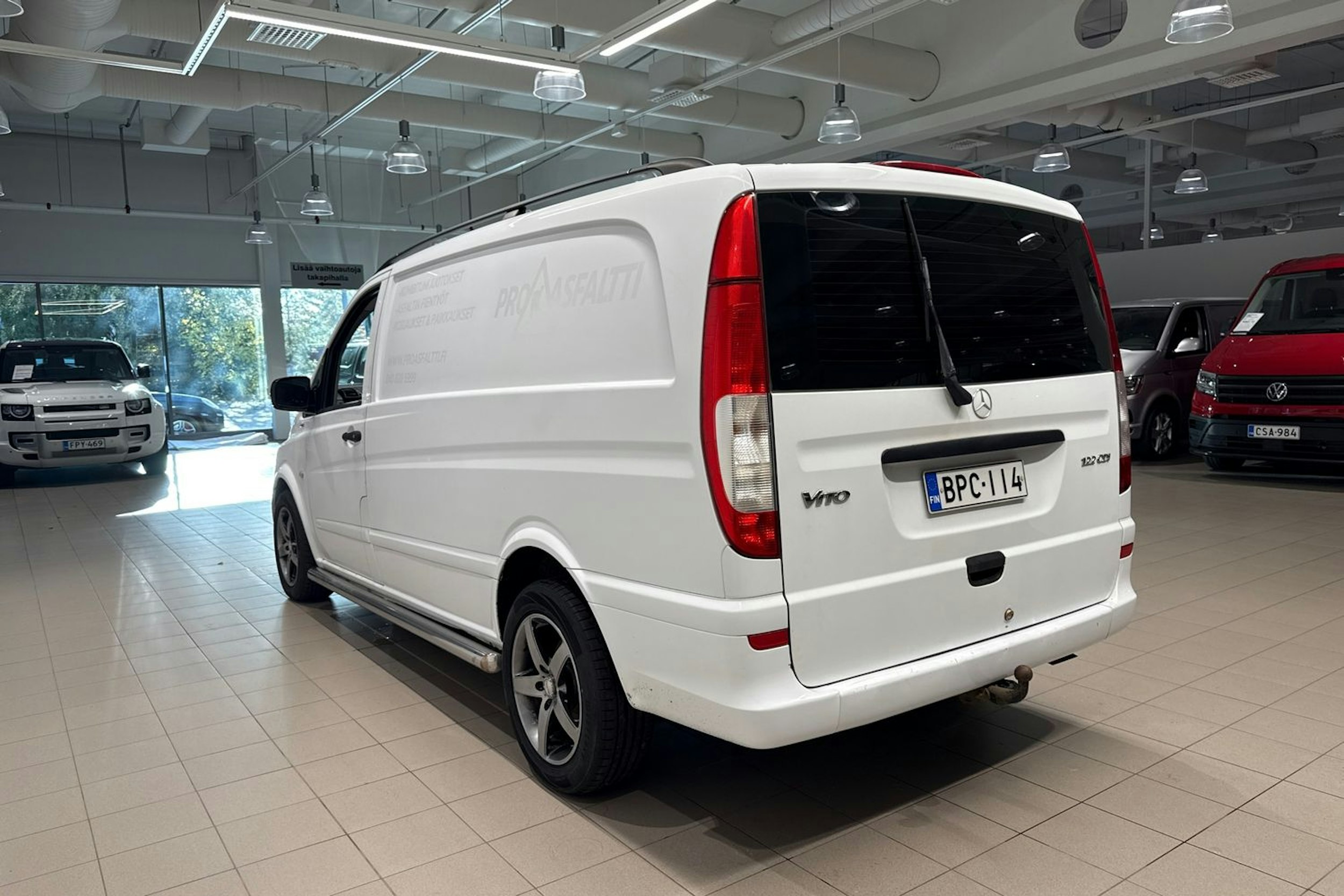 valkoinen Mercedes-Benz Vito 2011 kuva 14.