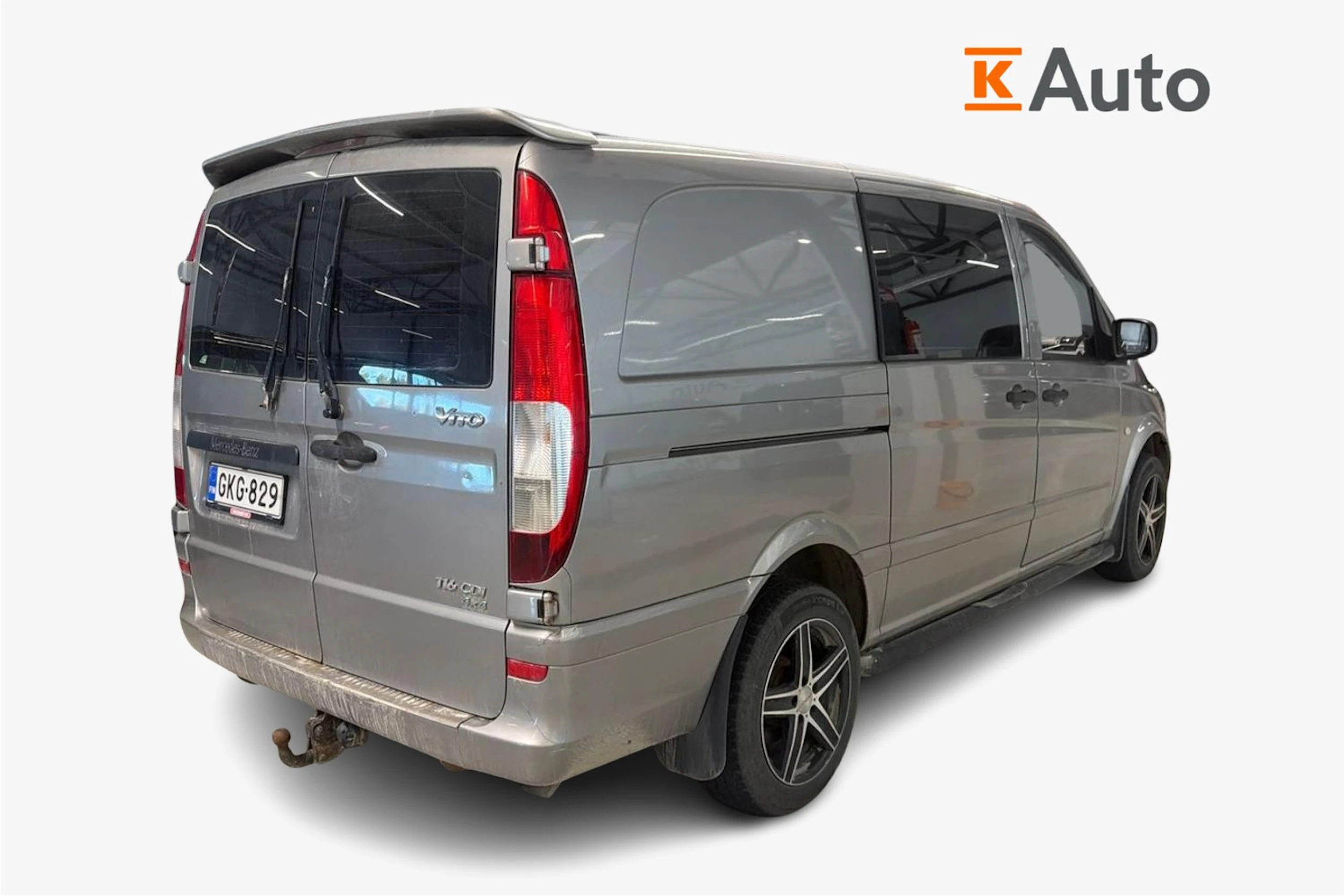 harmaa Mercedes-Benz Vito 2011 kuva 2.