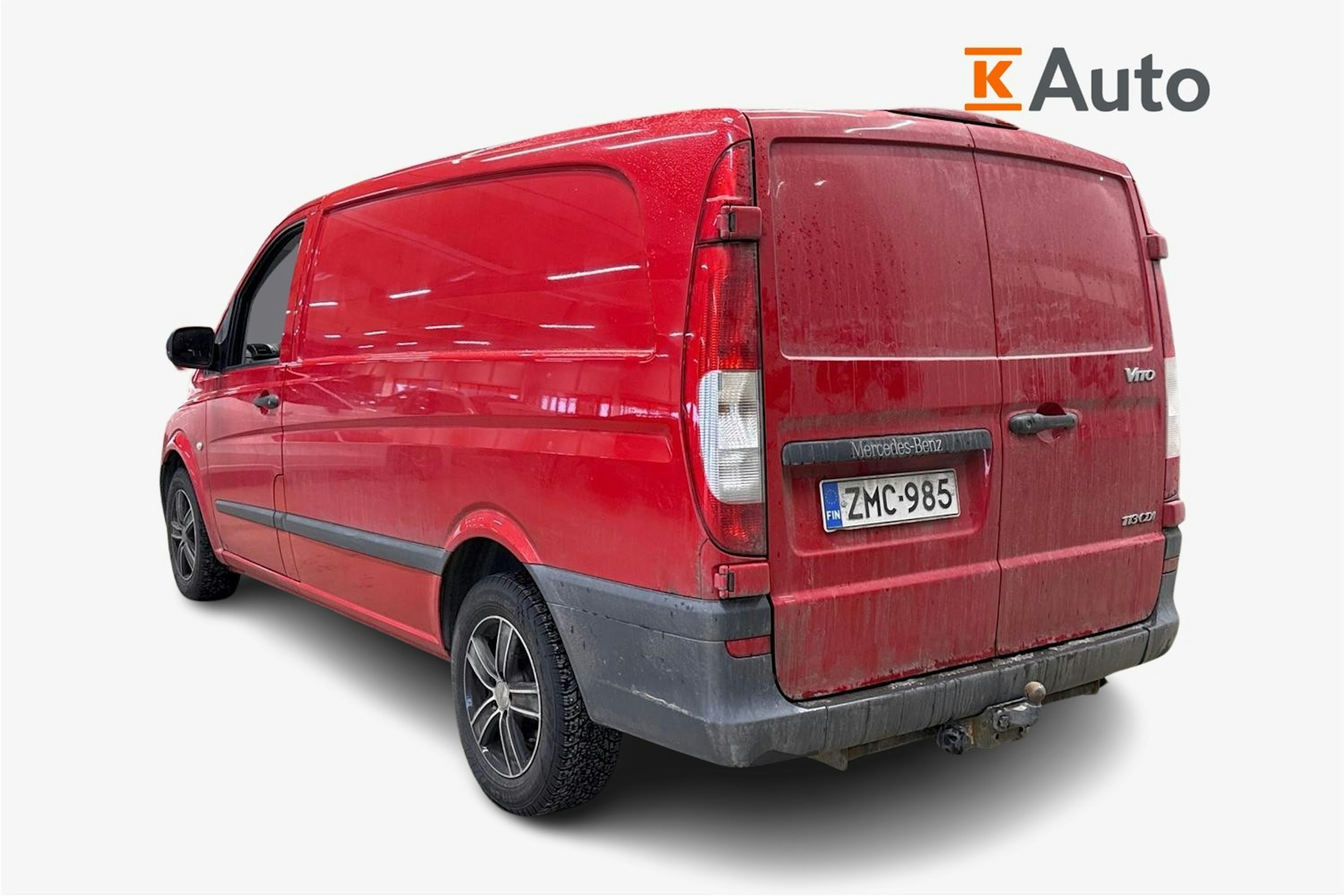 punainen Mercedes-Benz Vito 2013 kuva 2.