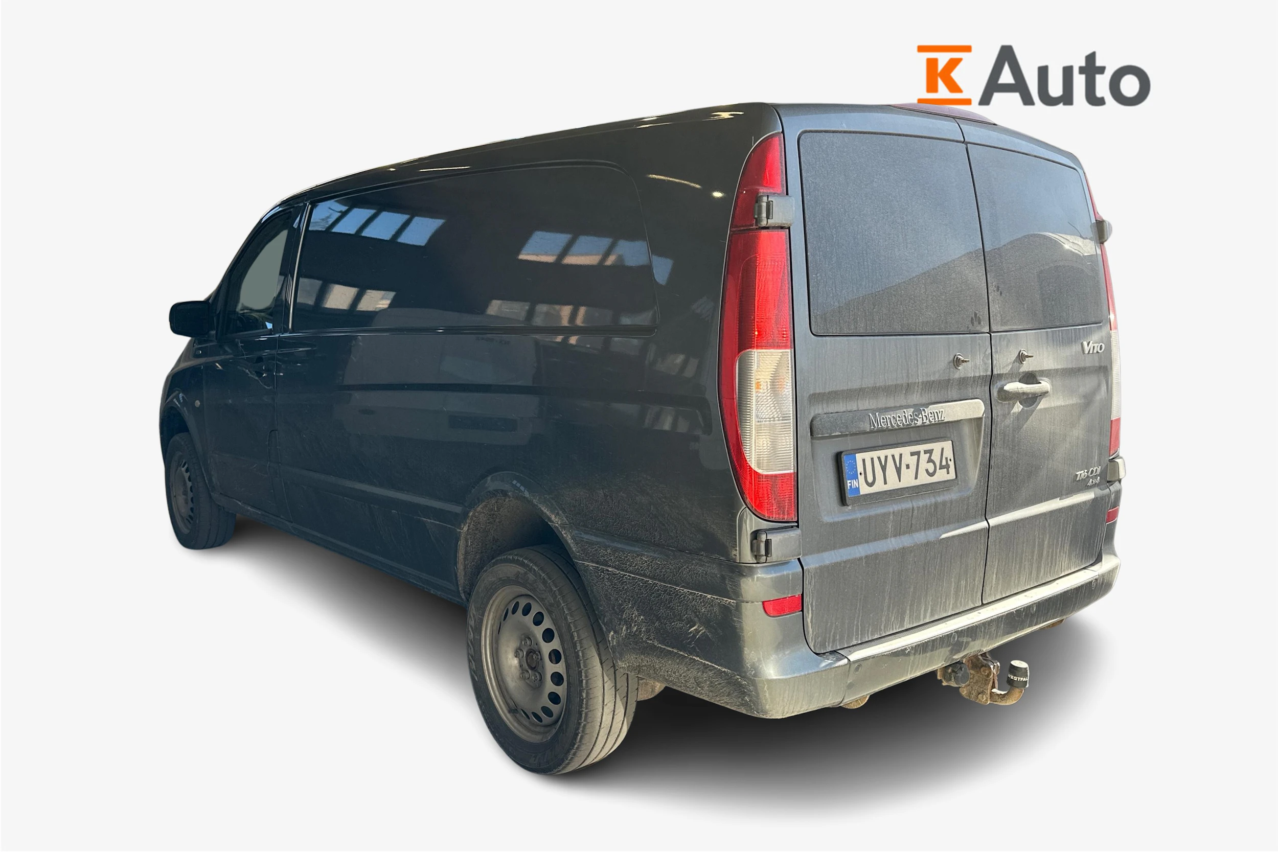 harmaa Mercedes-Benz Vito 2014 kuva 2.