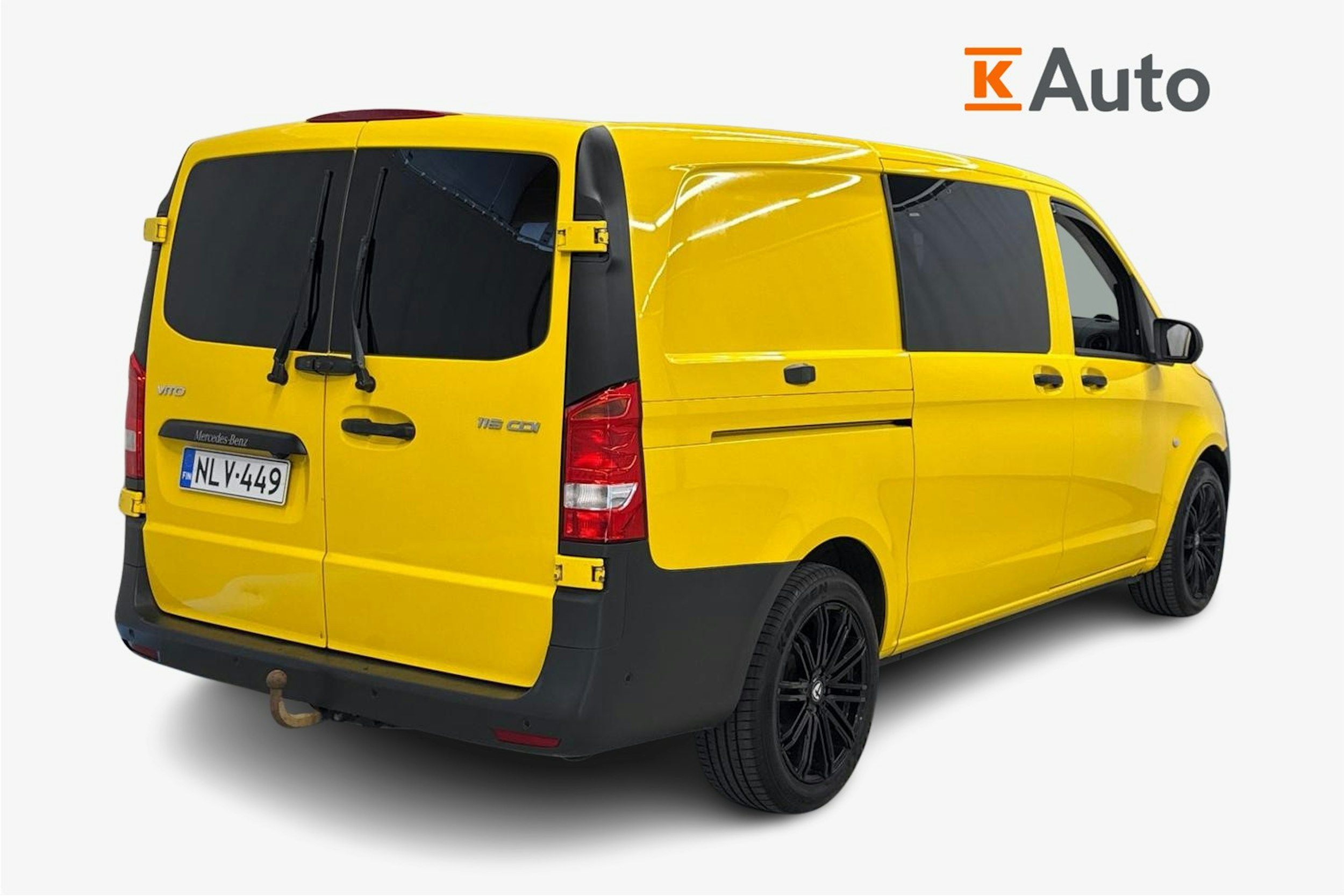 keltainen Mercedes-Benz Vito 2015 kuva 2.