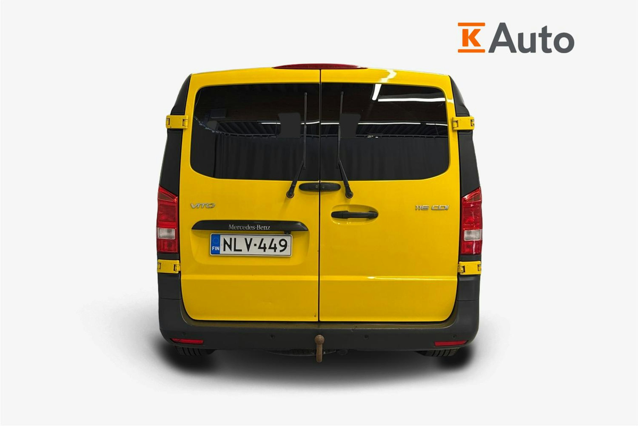 keltainen Mercedes-Benz Vito 2015 kuva 3.