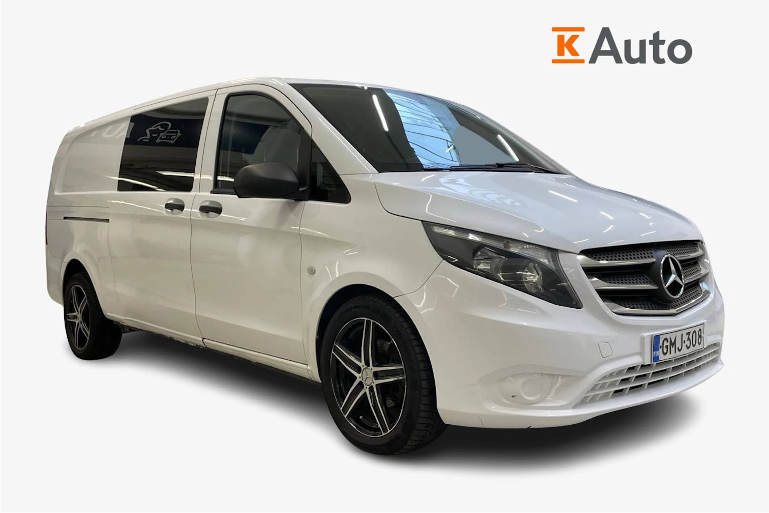valkoinen Mercedes-Benz Vito 2017 kuva 1.