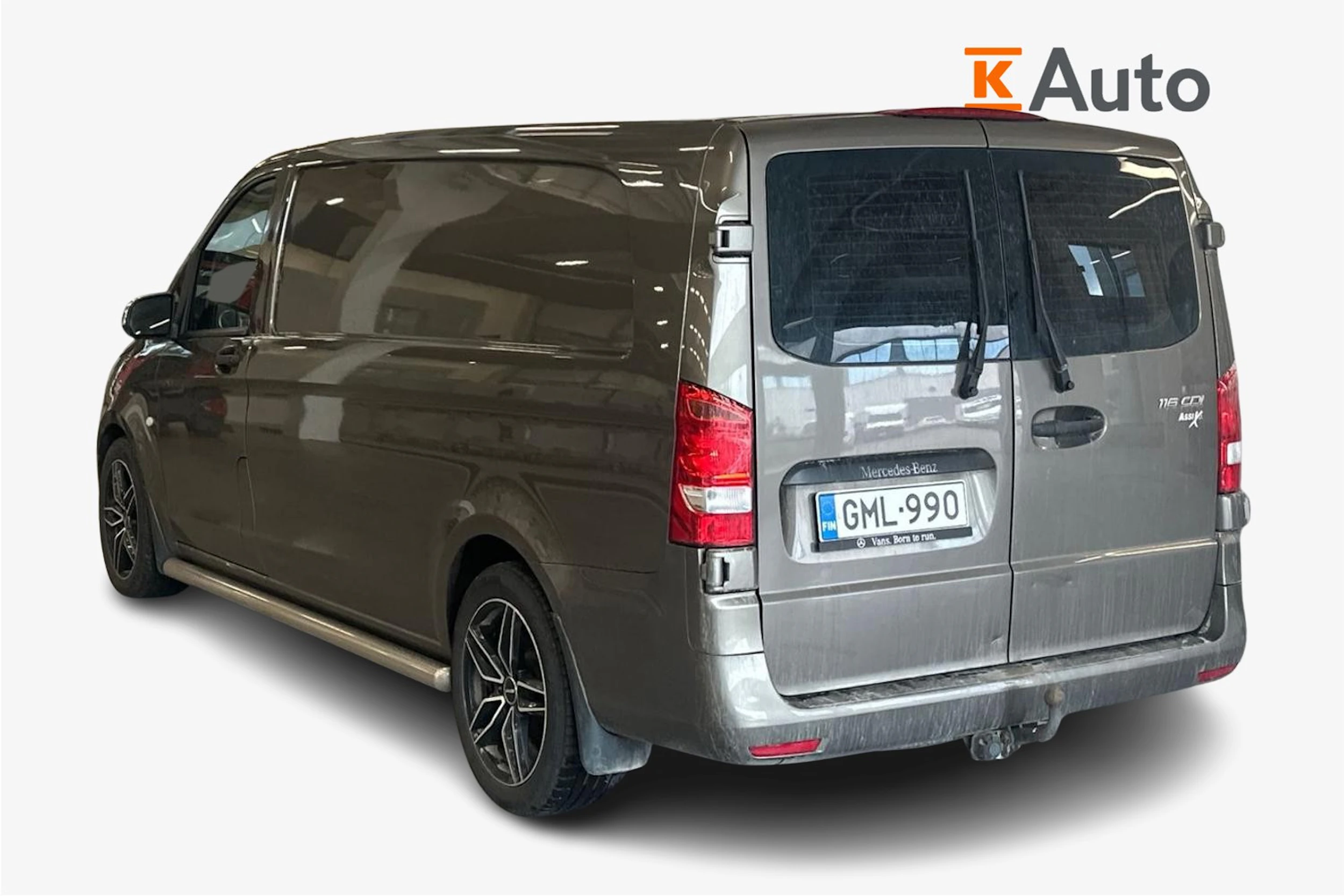 harmaa Mercedes-Benz Vito 2017 kuva 2.
