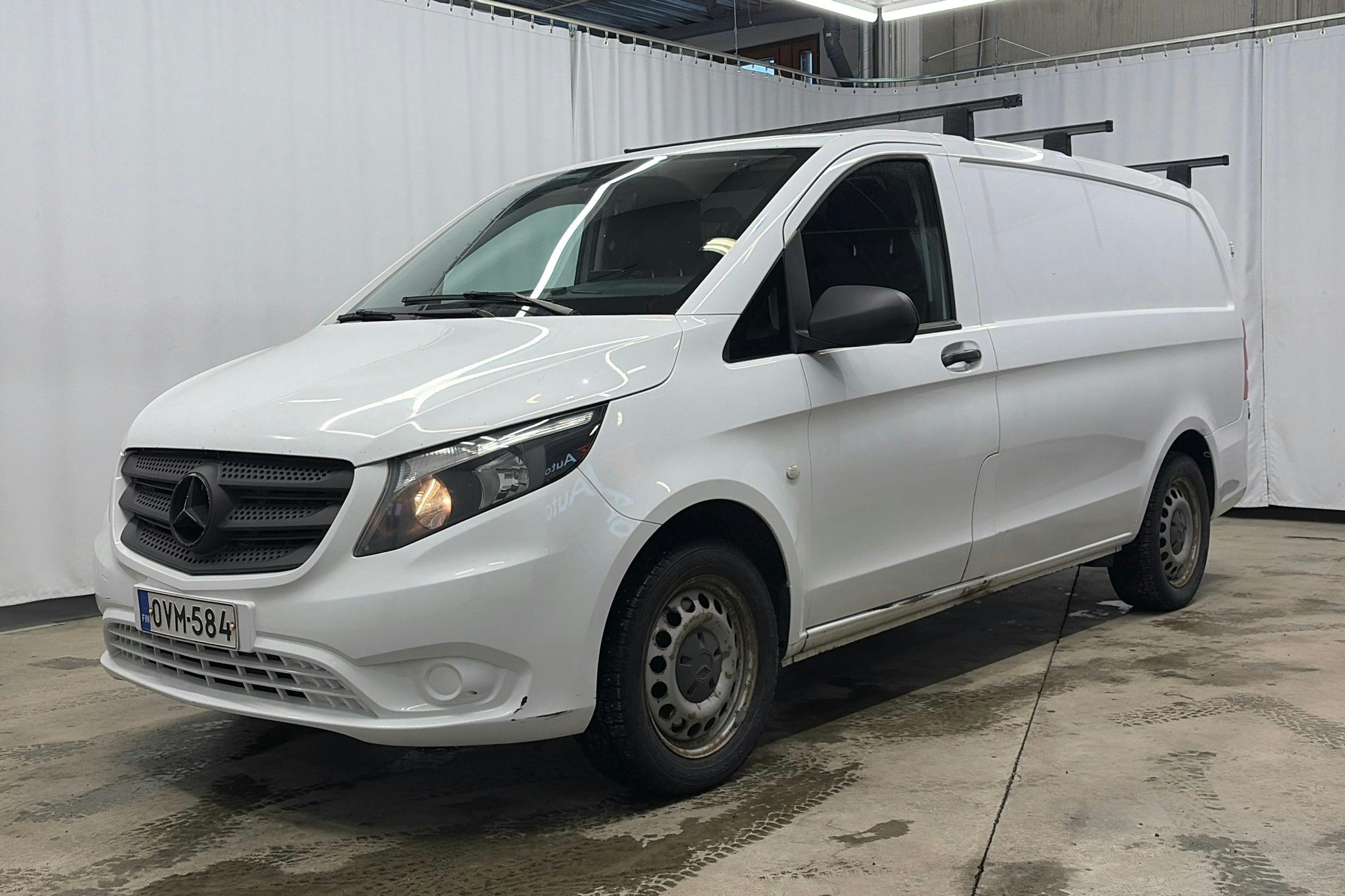 valkoinen Mercedes-Benz Vito 2017 kuva 8.