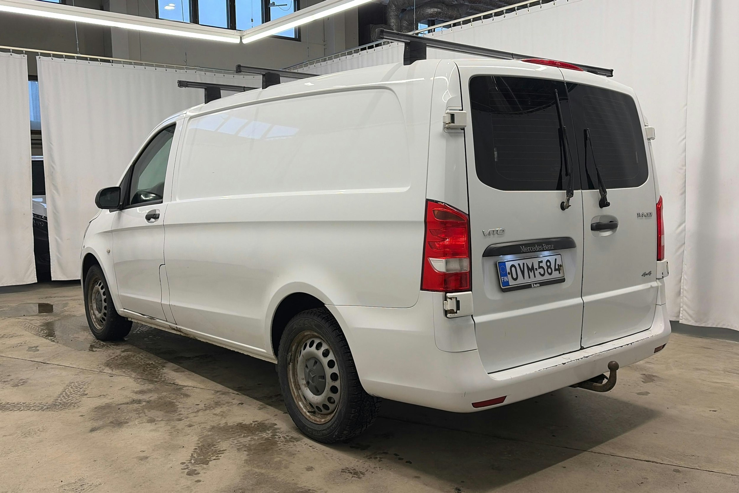 valkoinen Mercedes-Benz Vito 2017 kuva 9.