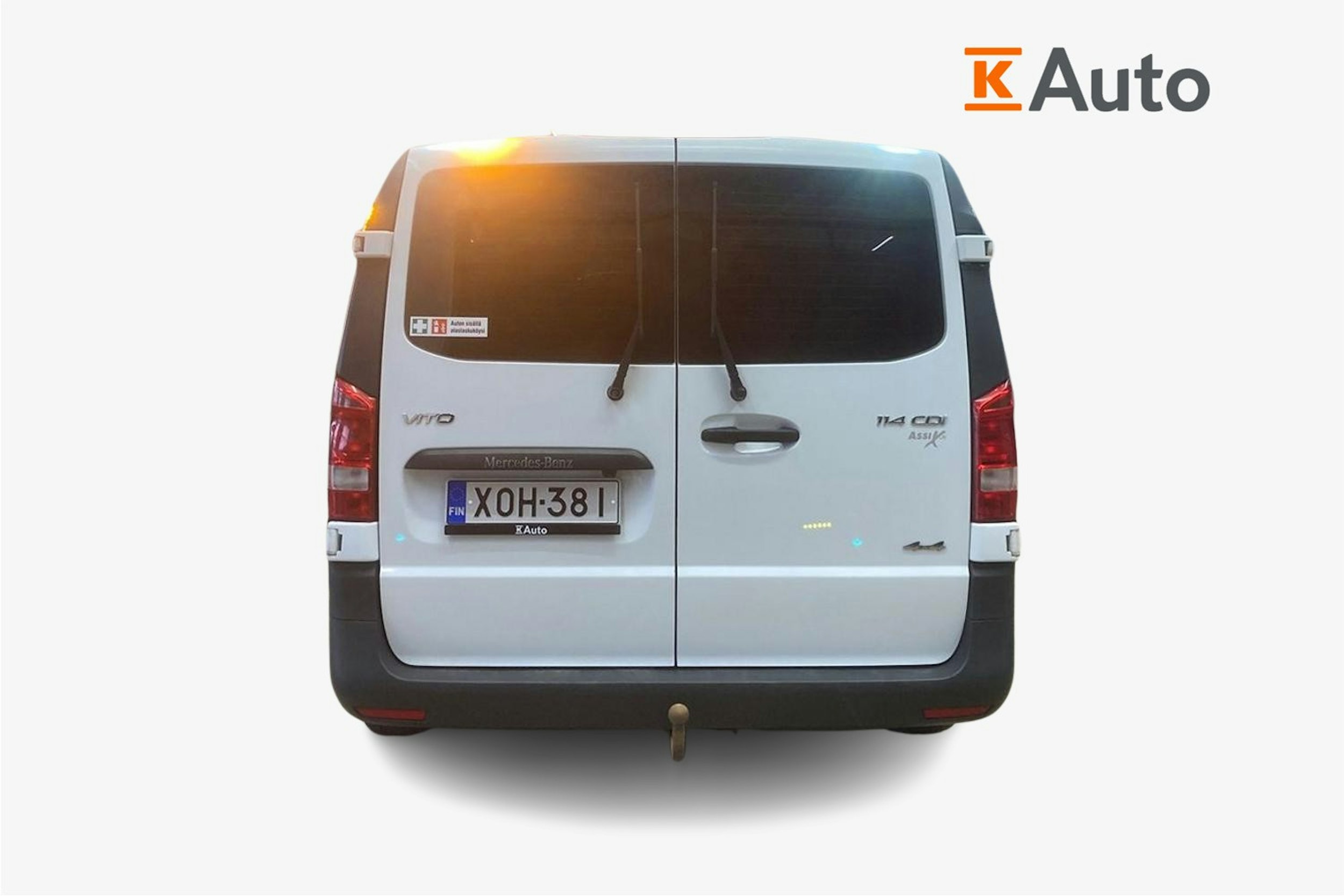 valkoinen Mercedes-Benz Vito 2017 kuva 3.