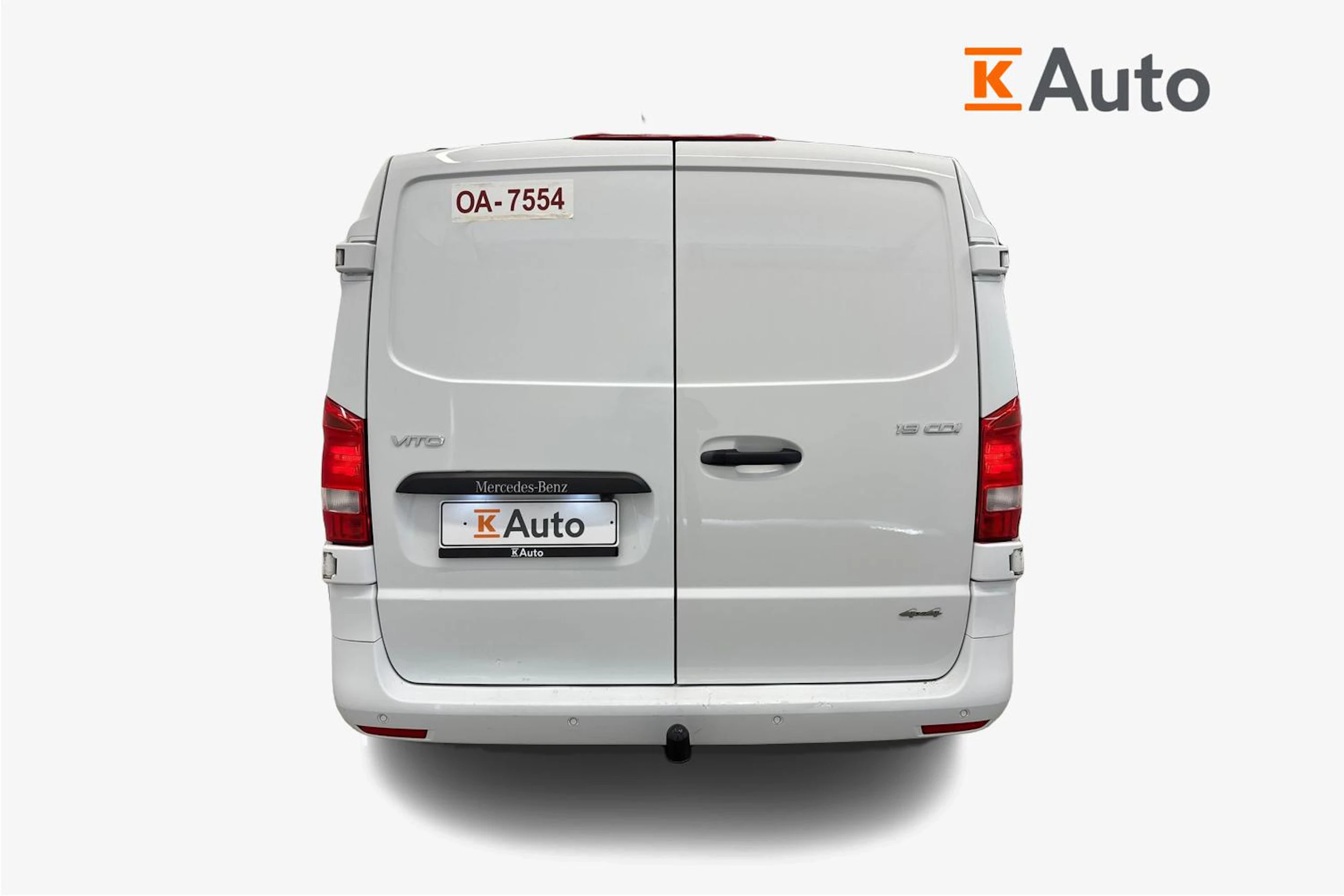 valkoinen Mercedes-Benz Vito 2018 kuva 4.