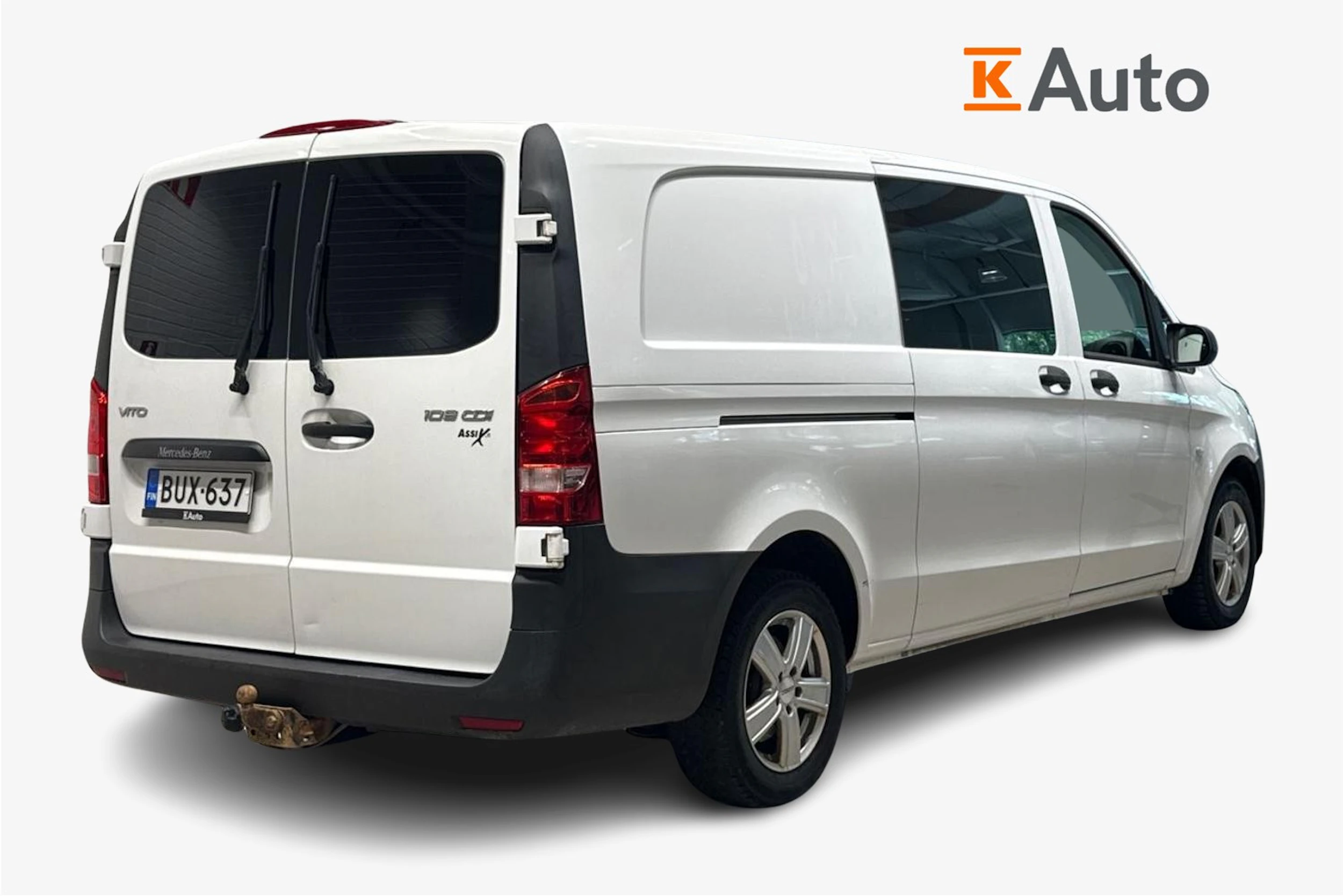 Valkoinen Mercedes-Benz VITO 2018 kuva 3.