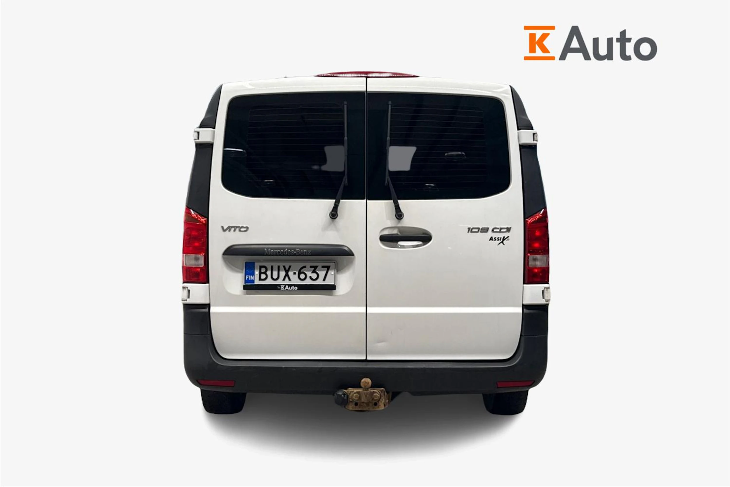 Valkoinen Mercedes-Benz VITO 2018 kuva 4.