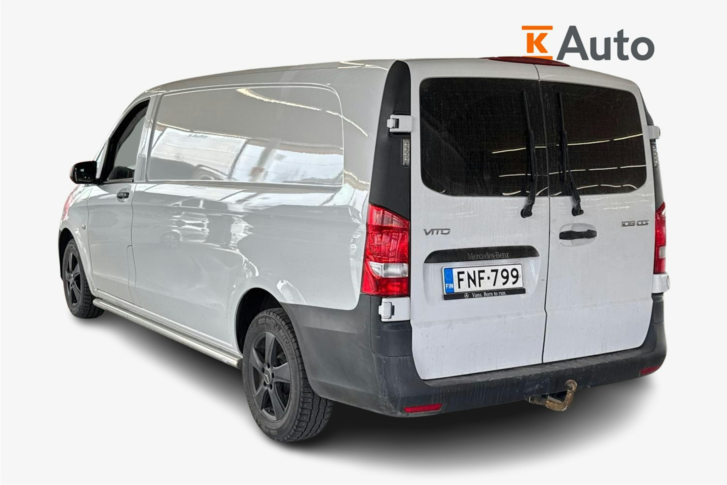 valkoinen Mercedes-Benz Vito 2018 kuva 2.