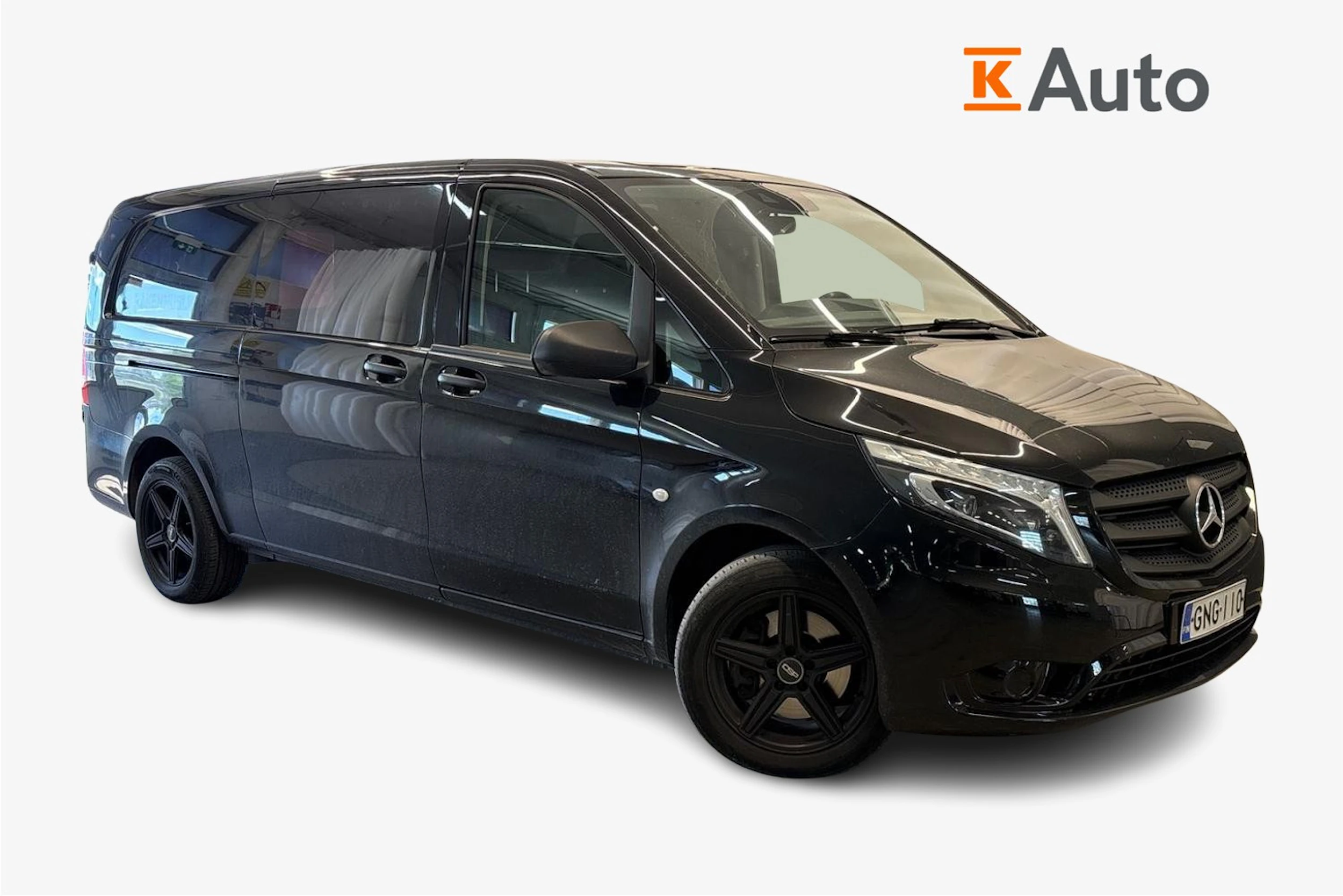musta Mercedes-Benz Vito 2018 kuva 1.