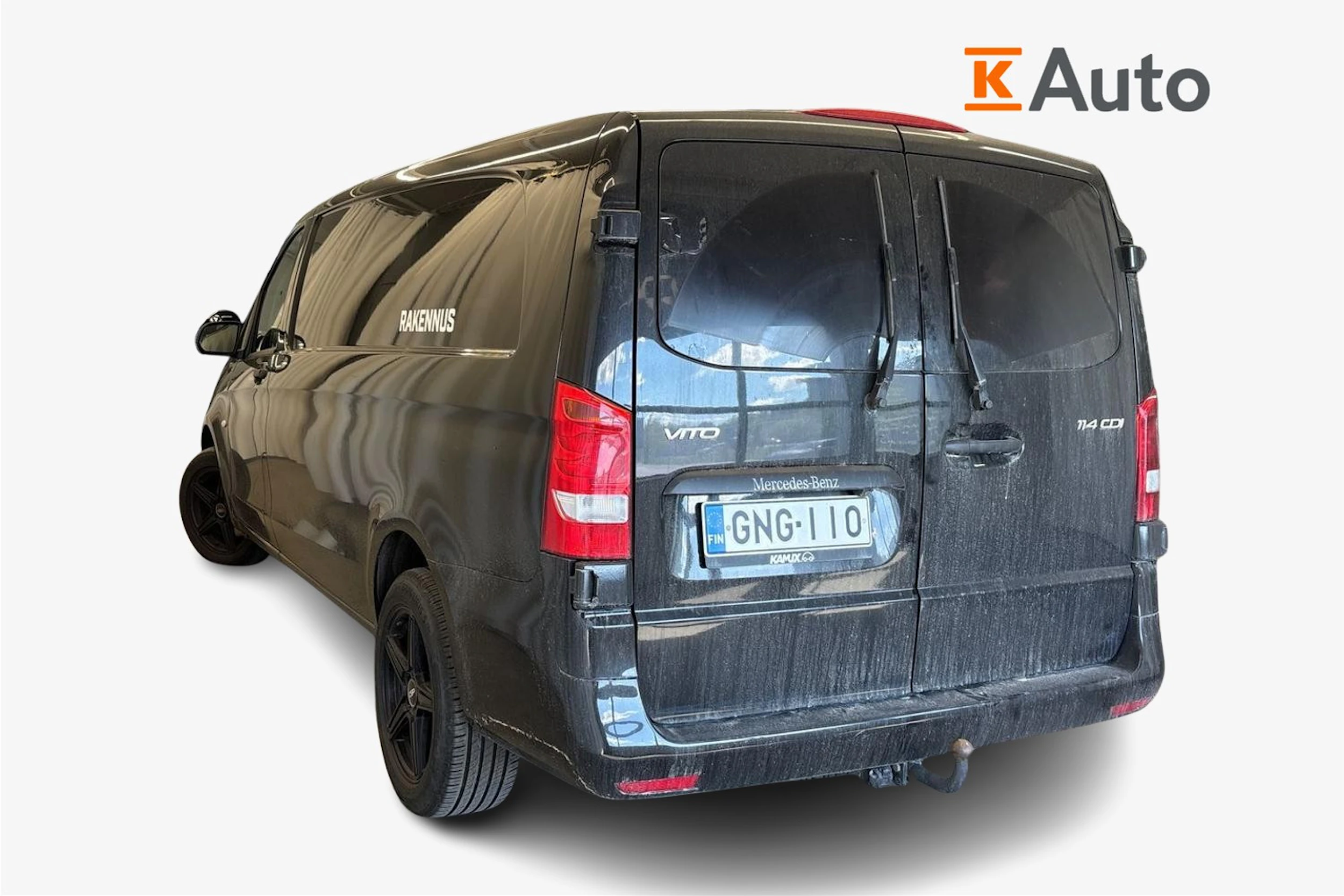 musta Mercedes-Benz Vito 2018 kuva 2.