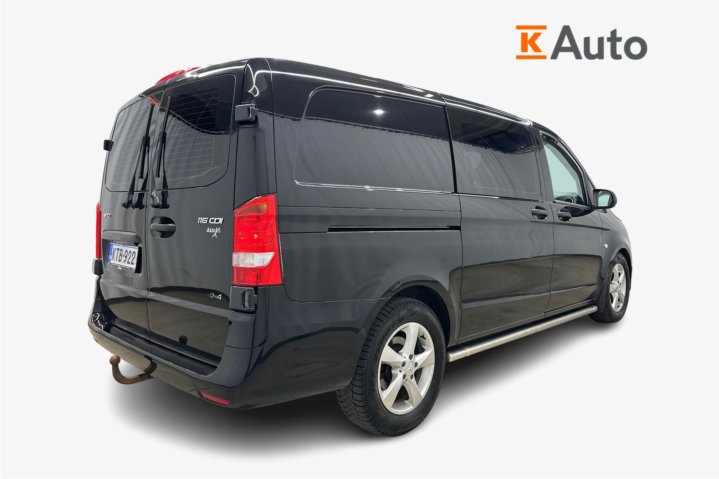 musta Mercedes-Benz Vito 2018 kuva 2.