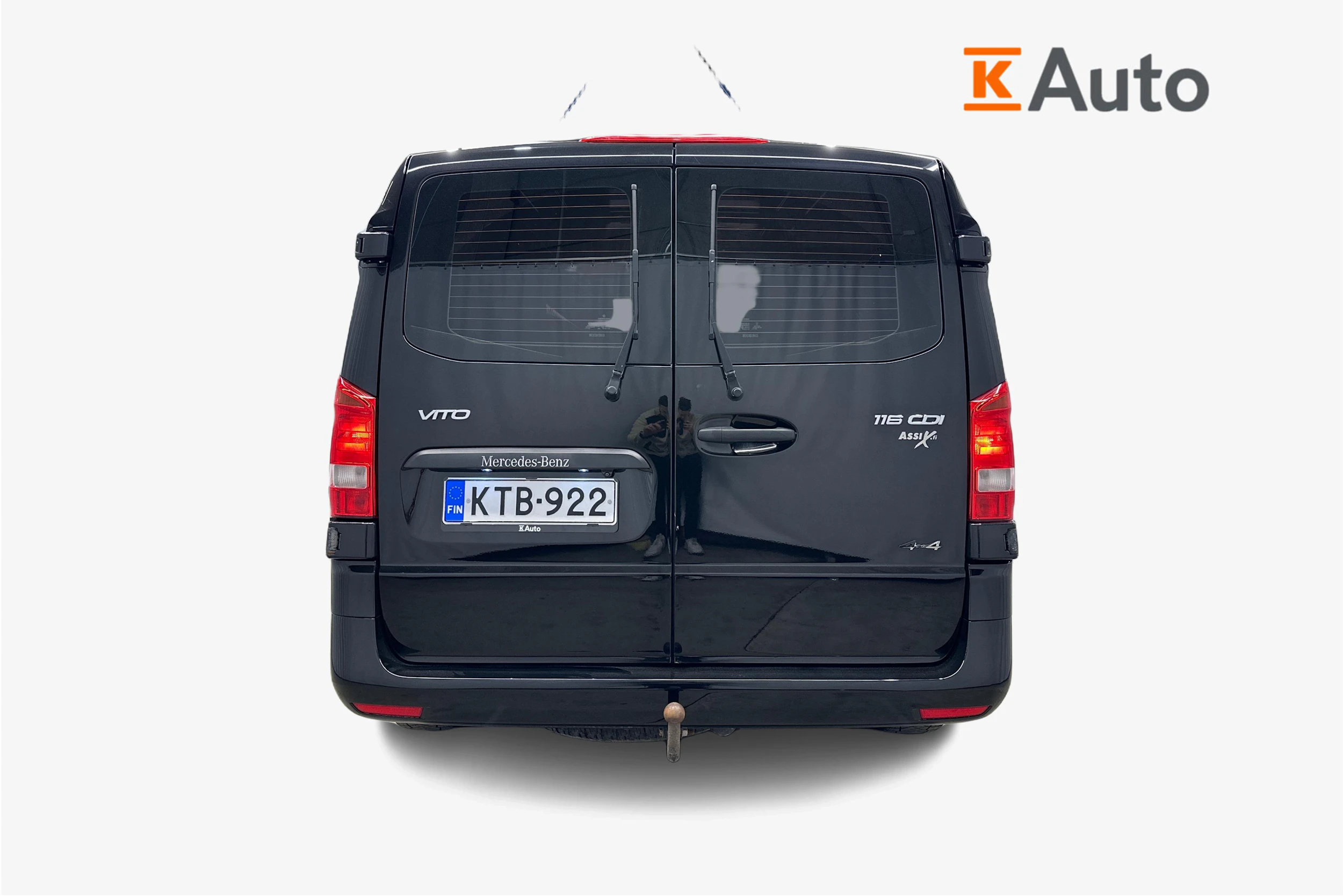 musta Mercedes-Benz Vito 2018 kuva 3.
