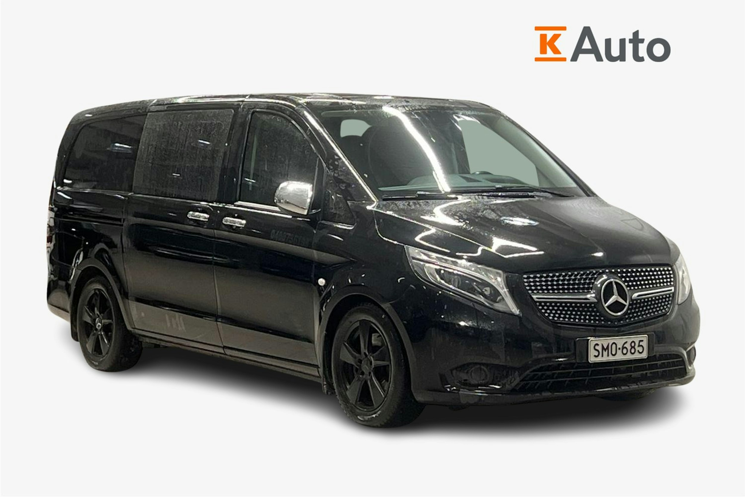 musta Mercedes-Benz Vito 2018 kuva 1.