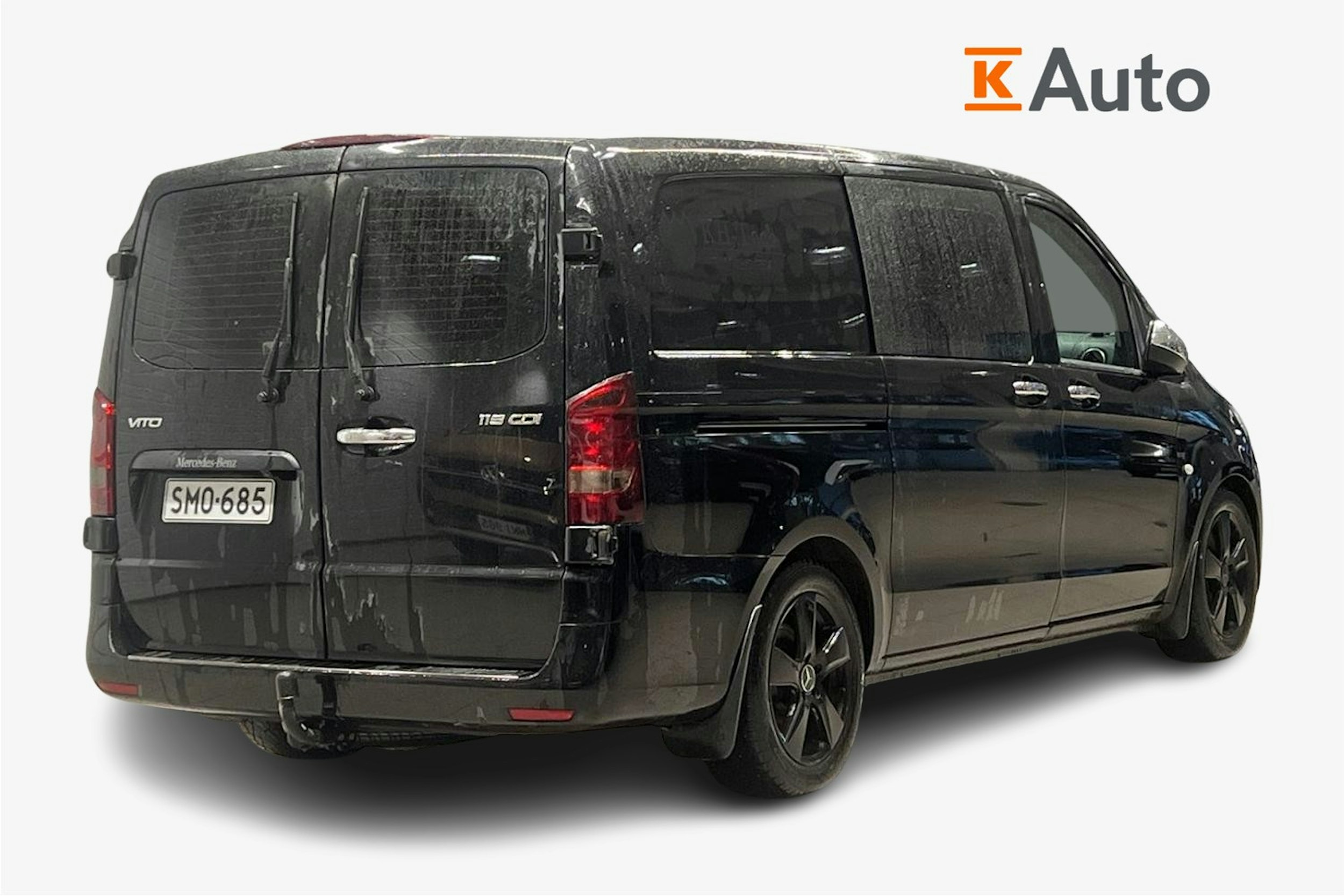 musta Mercedes-Benz Vito 2018 kuva 2.