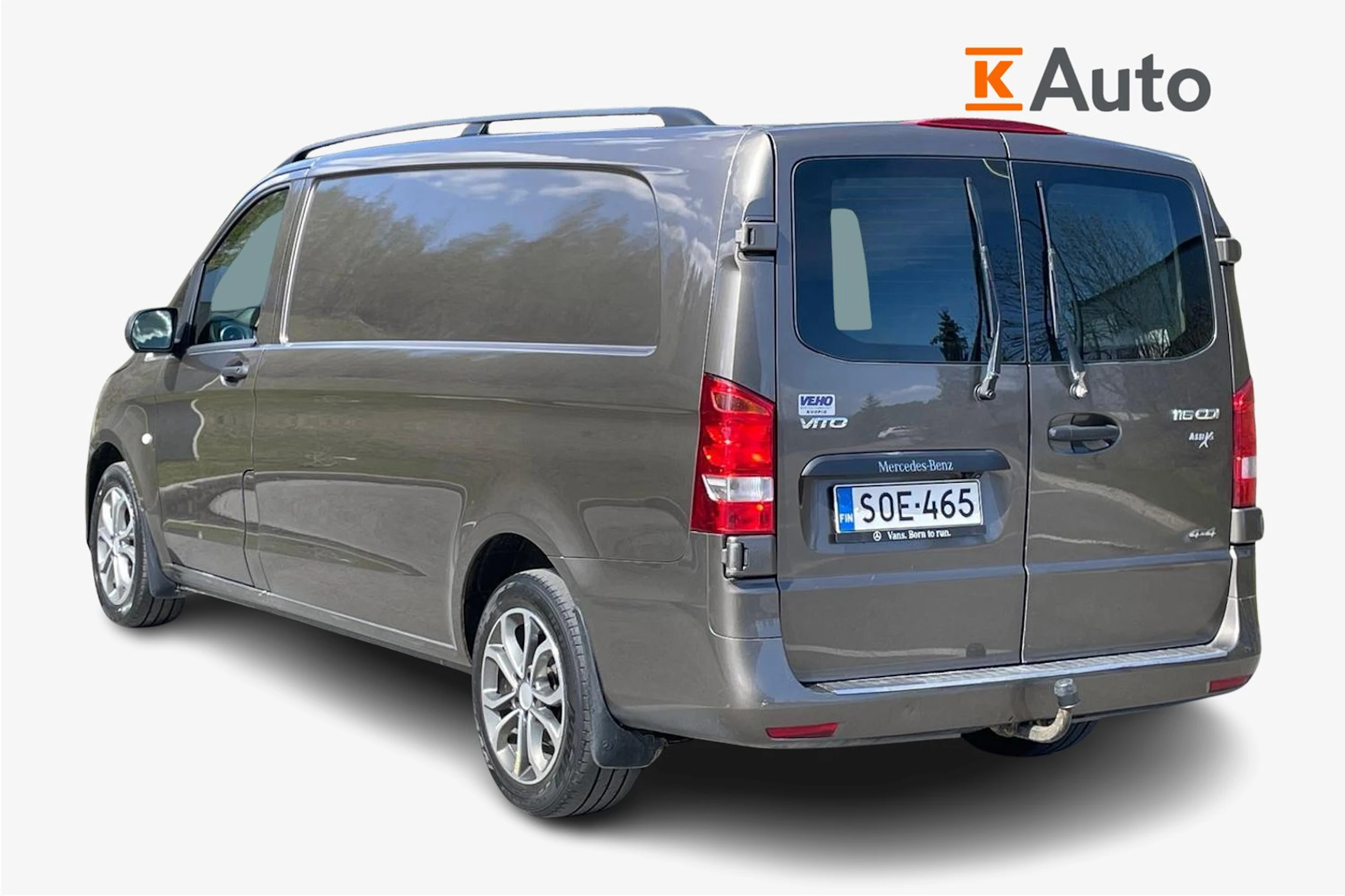 Harmaa Mercedes-Benz VITO 2018 kuva 2.