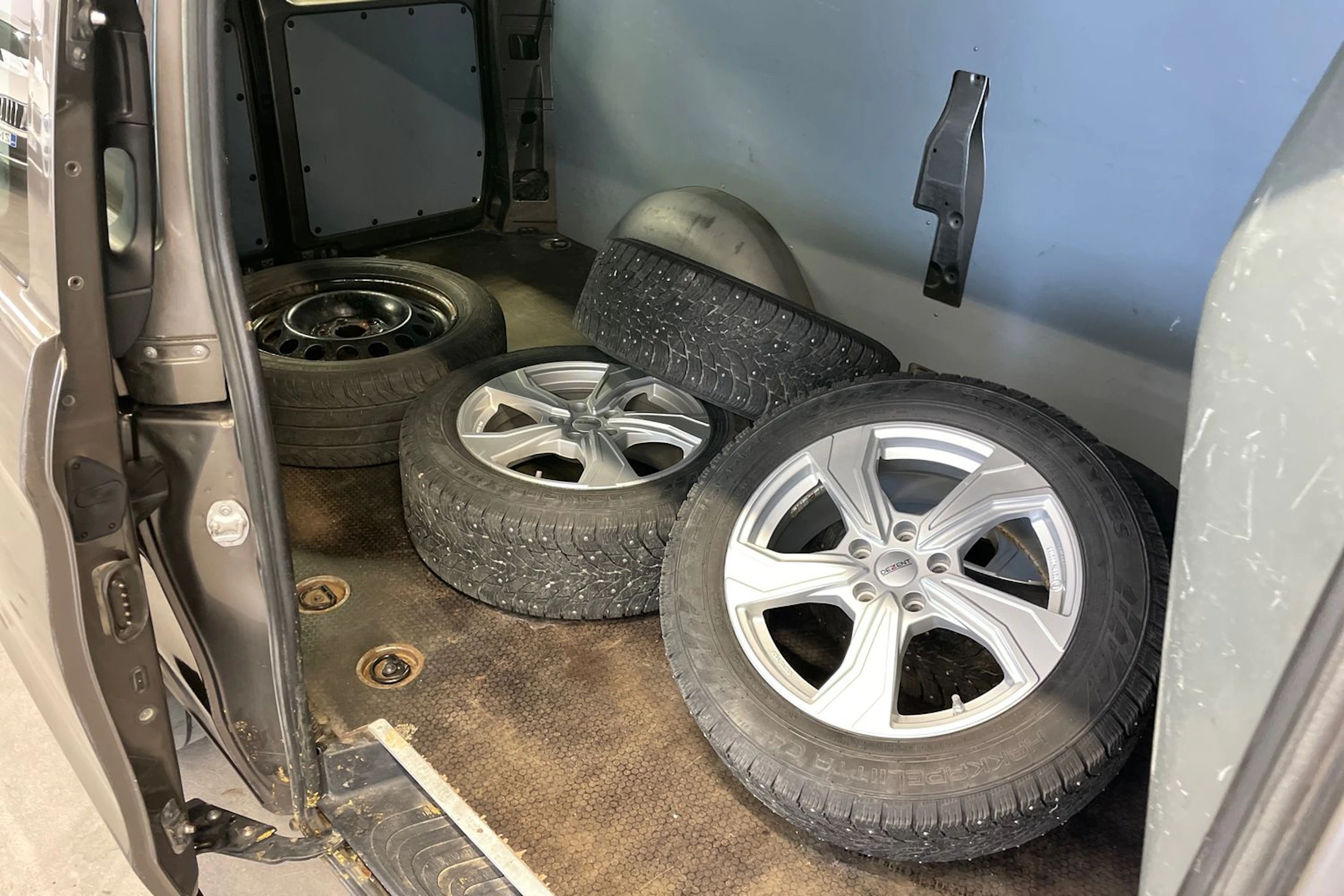 Harmaa Mercedes-Benz VITO 2018 kuva 14.
